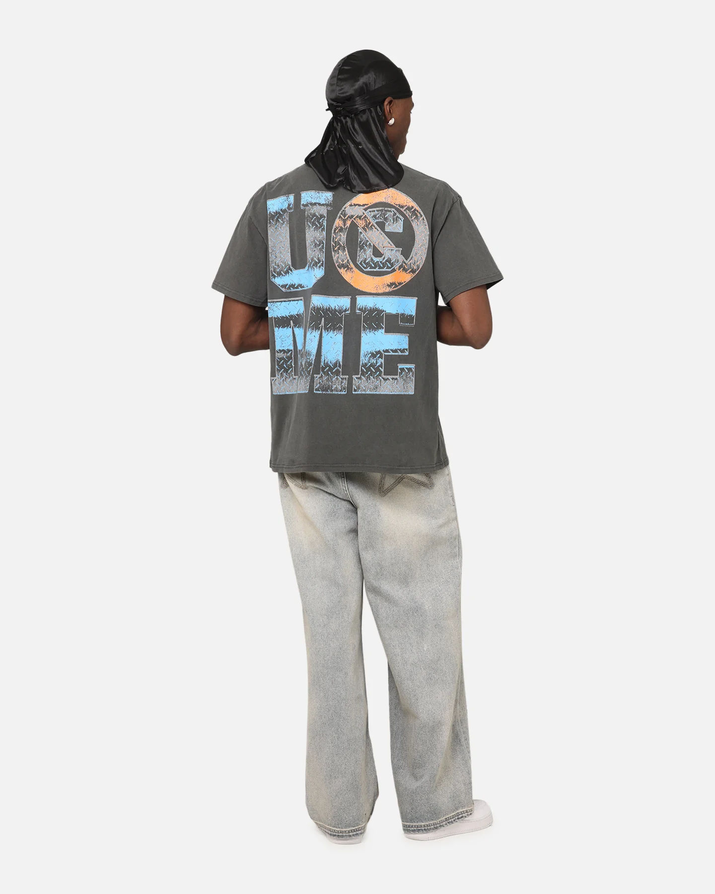 Culture Kings X WWE John Cena Heavyweight T-Shirt Black Wash - Image 4