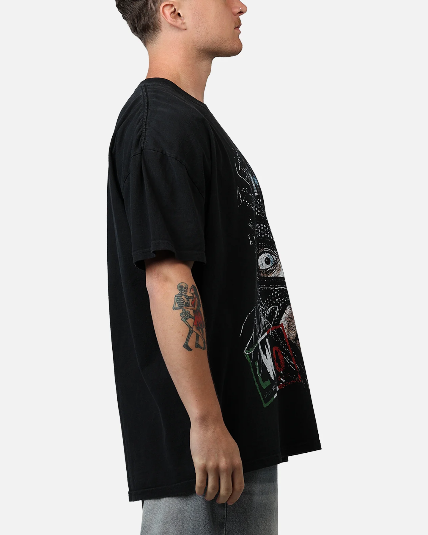 Culture Kings X WWE LWO Rey Mysterio T-Shirt Black - Image 4