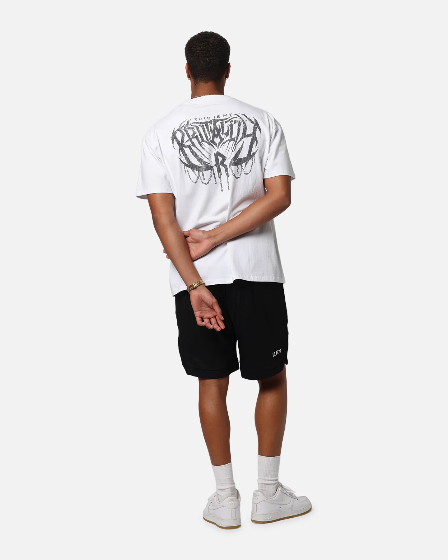 Culture Kings X WWE Rhea Ripley Wrestlemania XLI Heavy T-Shirt White - Image 4