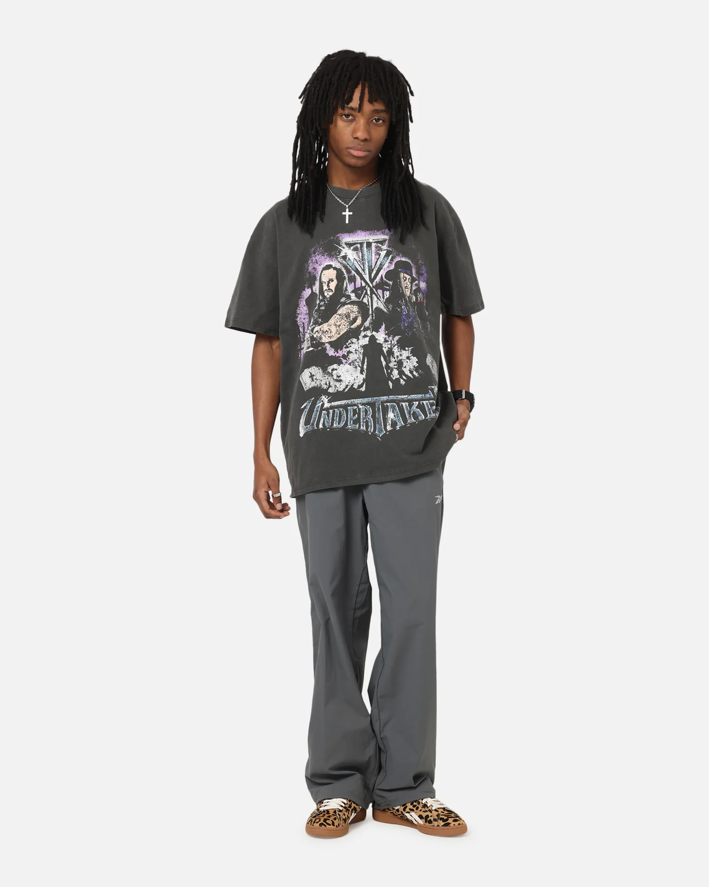 Culture Kings X WWE The Undertaker Summer Slam Heavy T-Shirt Black Wash - Image 3