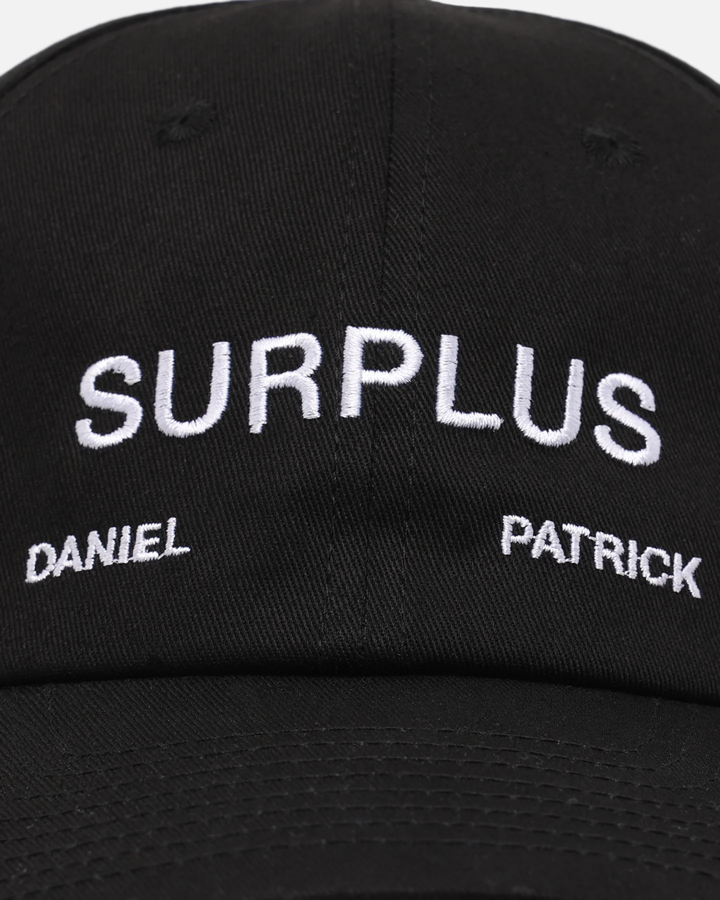 Daniel Patrick Surplus Ball Strapback Black - Image 5