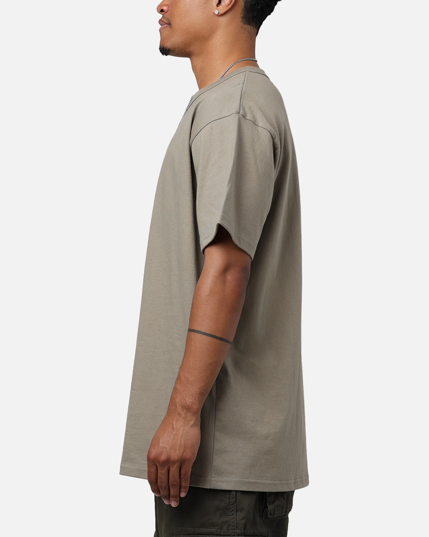 Daniel Patrick Surplus Base Layer T-Shirt Olive - Image 5