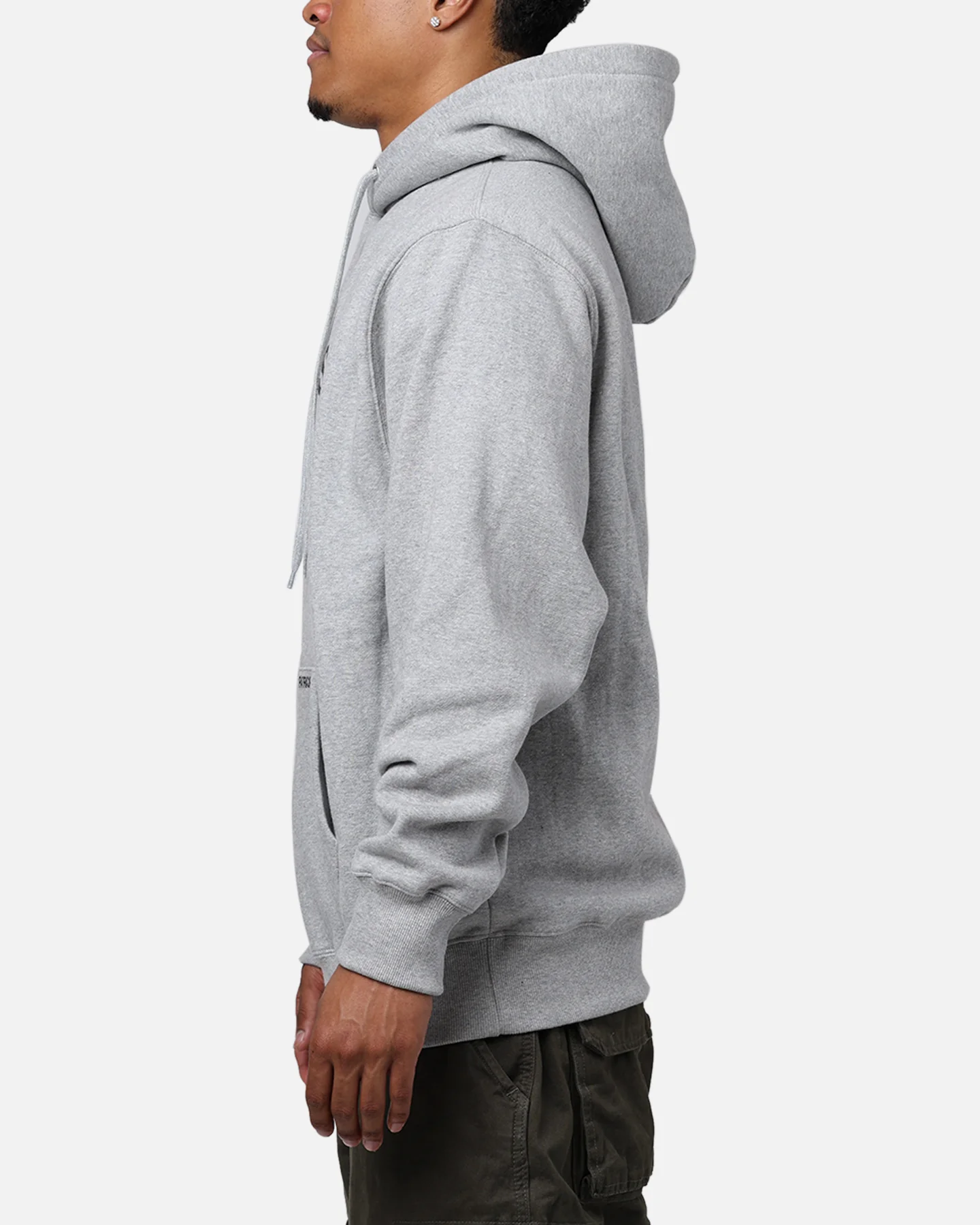 Daniel Patrick Surplus Logo Hoodie Grey - Image 5