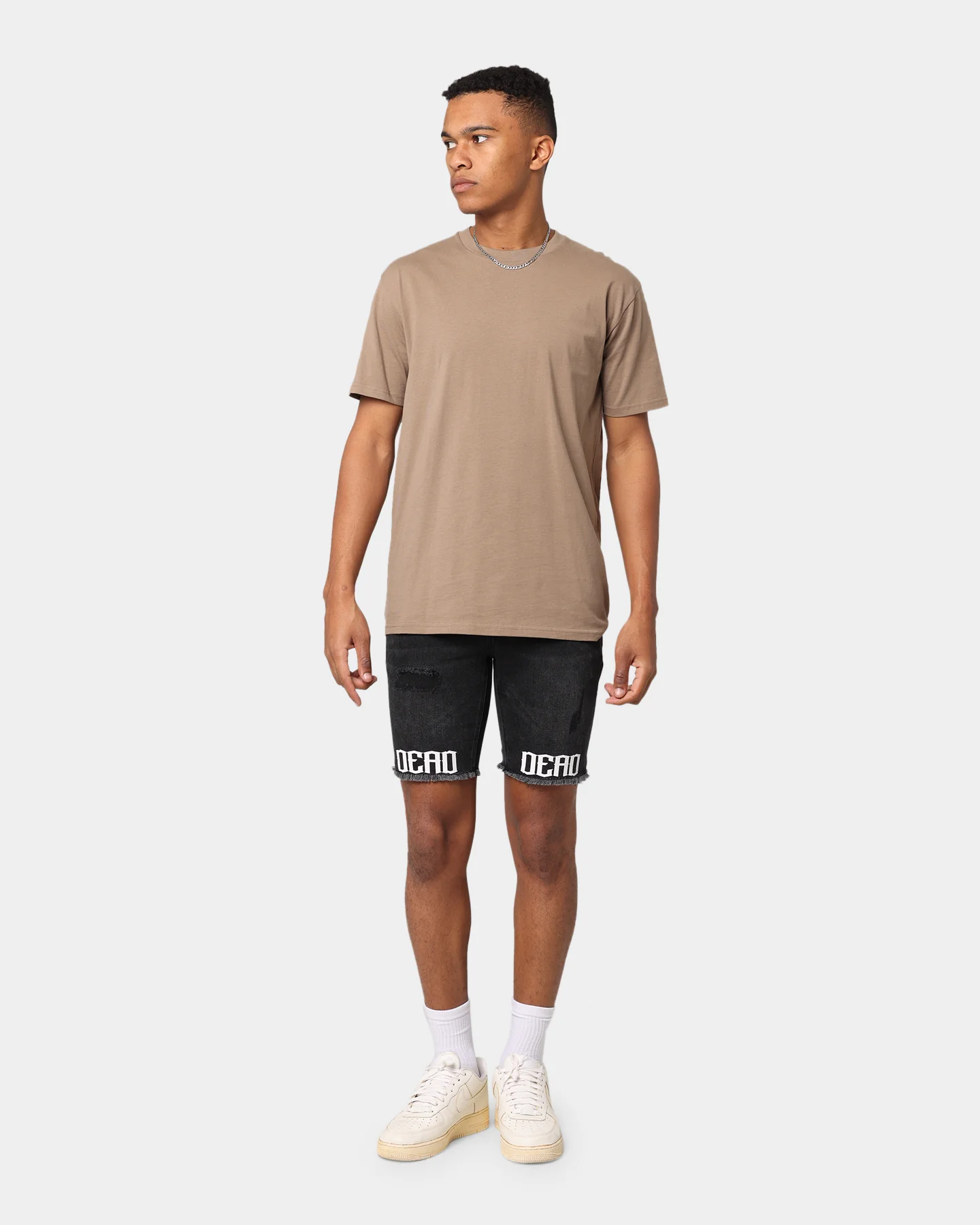 Dead Studios Destroy Denim Short Washed Black - Image 3