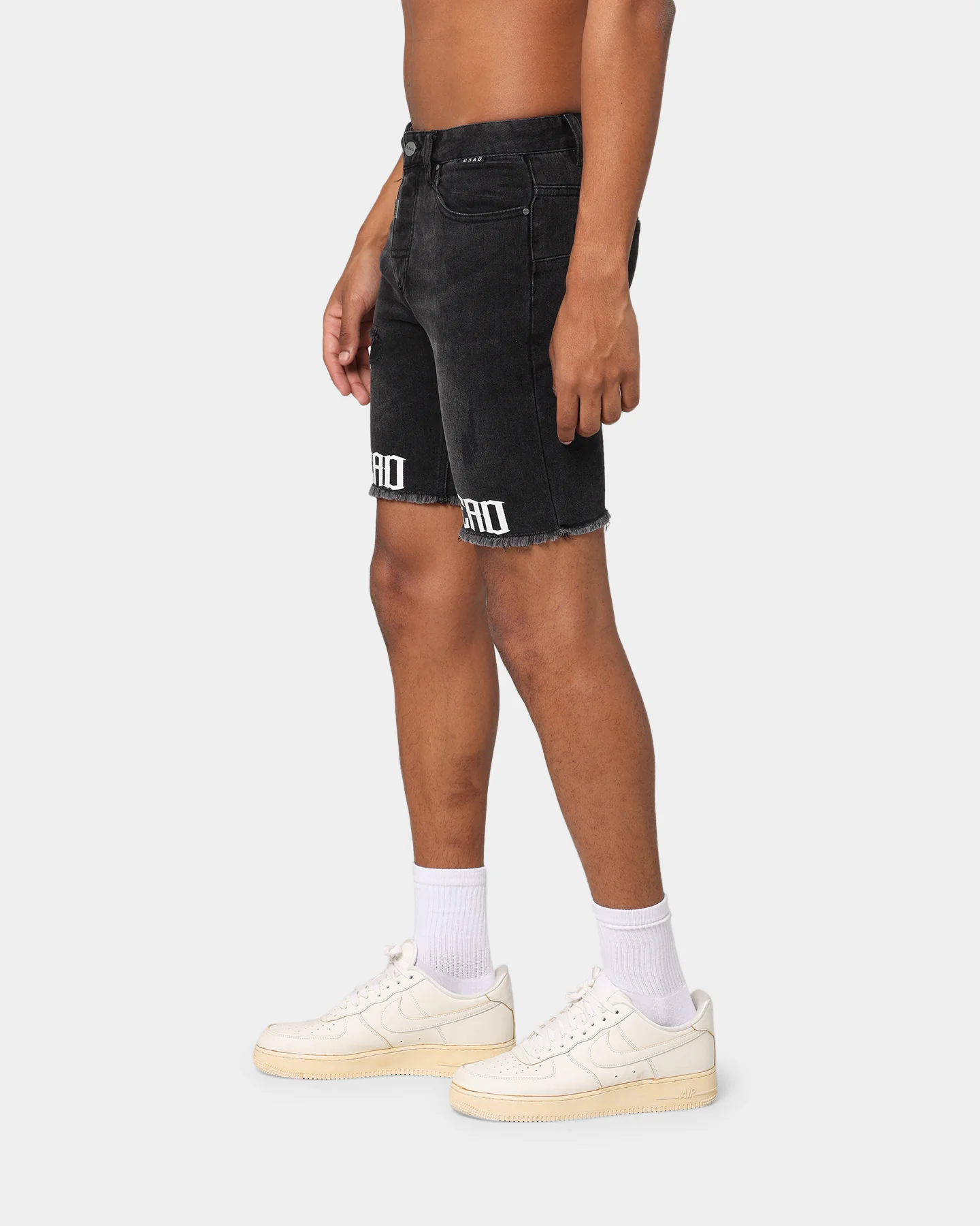 Dead Studios Destroy Denim Short Washed Black - Image 7
