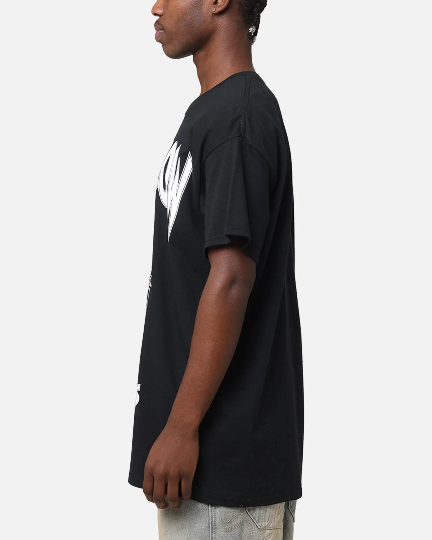 Deathrow Records Chair Logo T-Shirt Black - Image 5