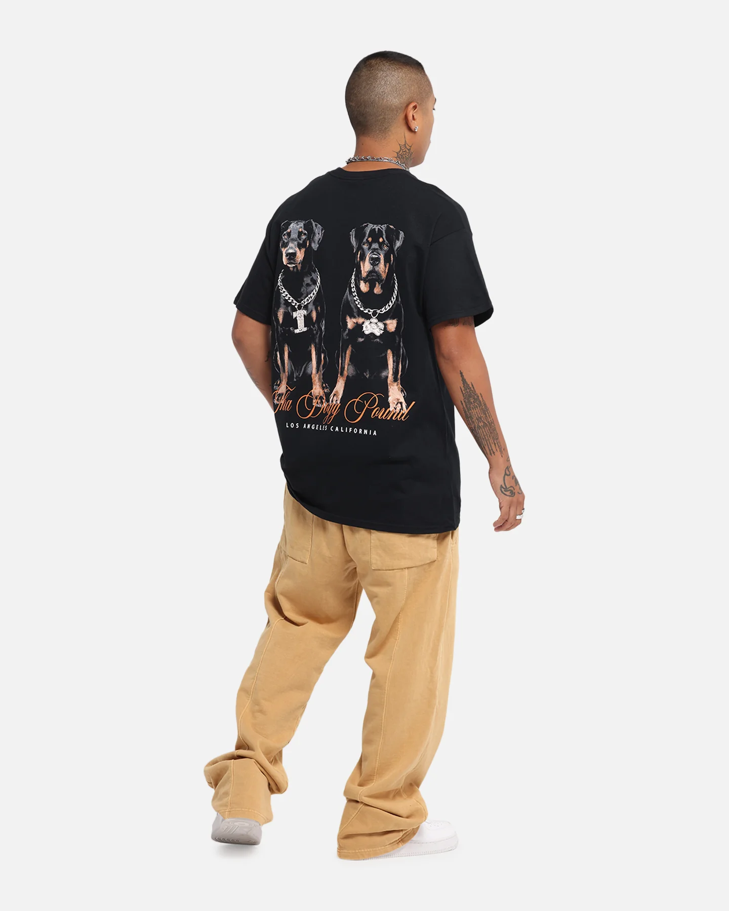Deathrow Records Tha Dogpound T-Shirt Black - Image 3