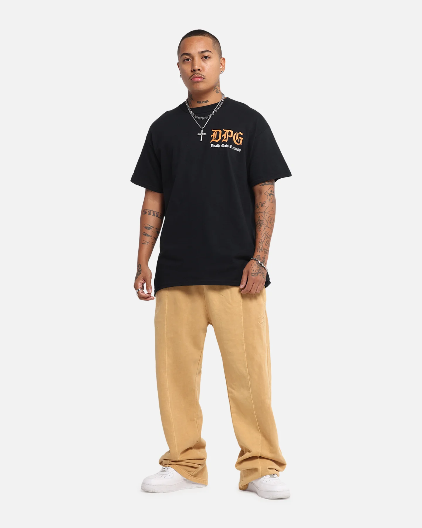 Deathrow Records Tha Dogpound T-Shirt Black - Image 4