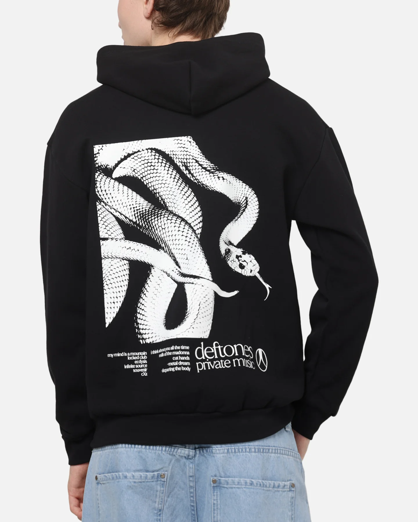 Deftones Private Music Hoodie Black - Image 7