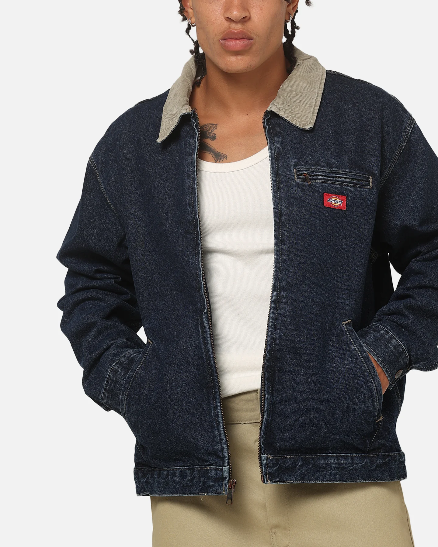 Dickies Denim Painter Jacket Dark Indigo - Image 6