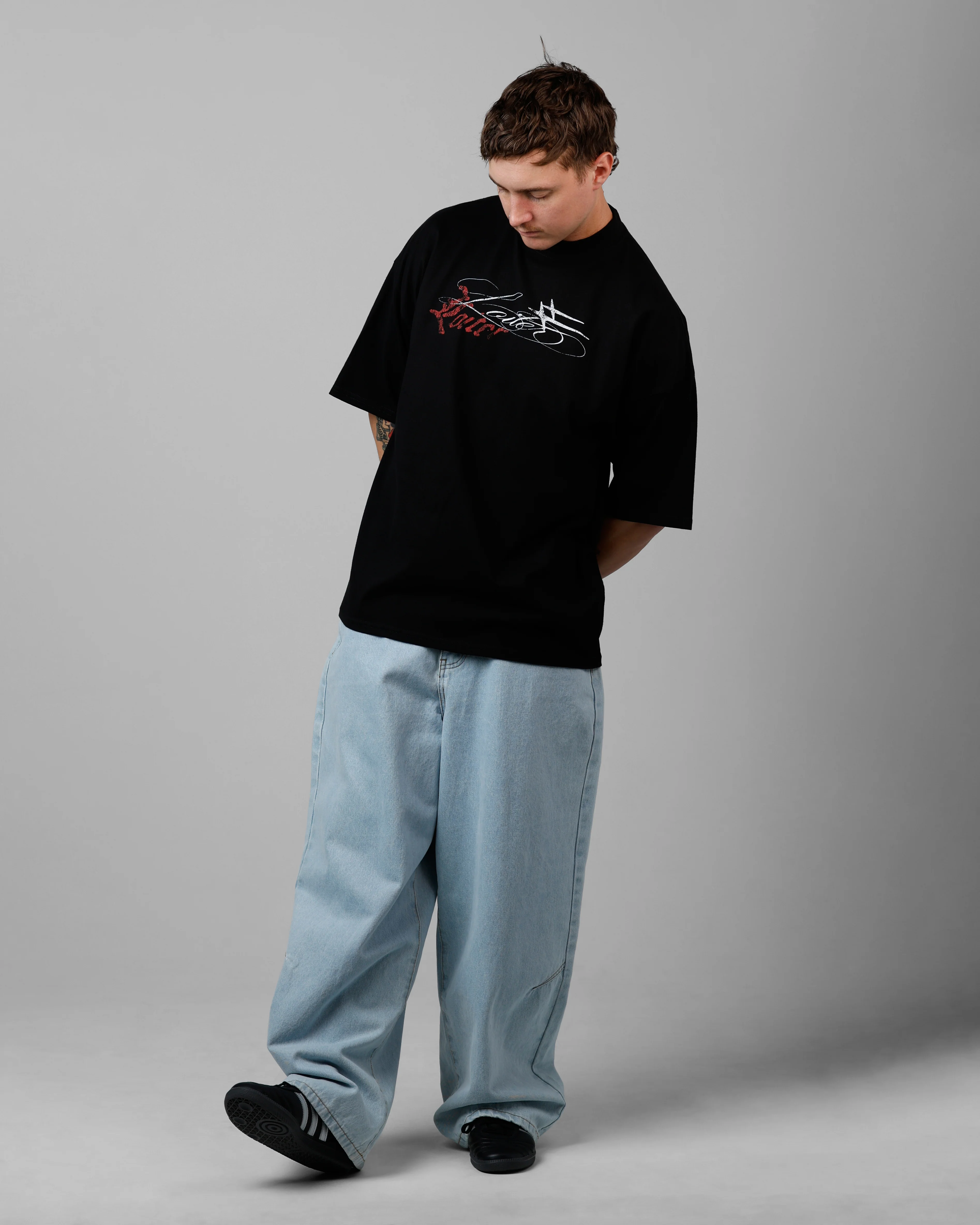 Loiter Devotion T-Shirt Black - Image 3