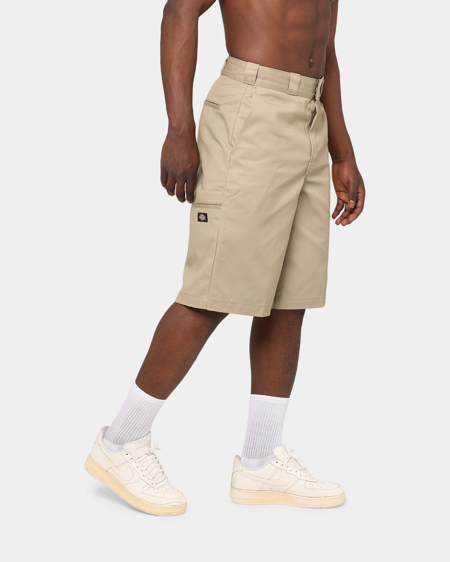 Dickies 13 Inch Loose Fit Work Shorts Khaki - Image 6
