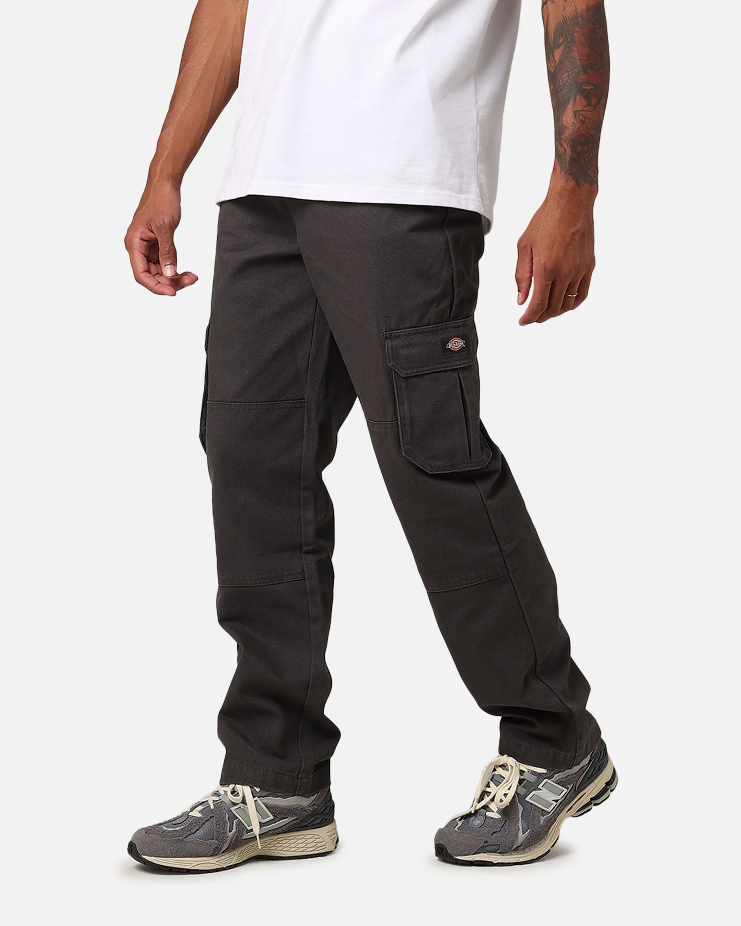Dickies 85-283 Cargo Canvas Pants Washed Graphite - Image 6