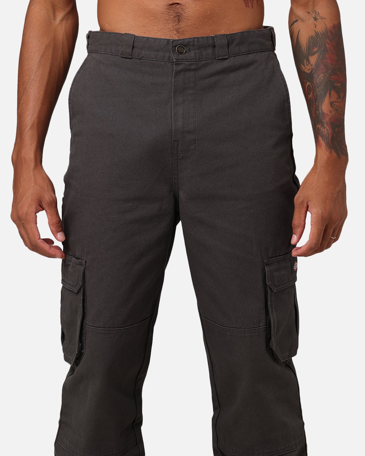 Dickies 85-283 Cargo Canvas Pants Washed Graphite - Image 7
