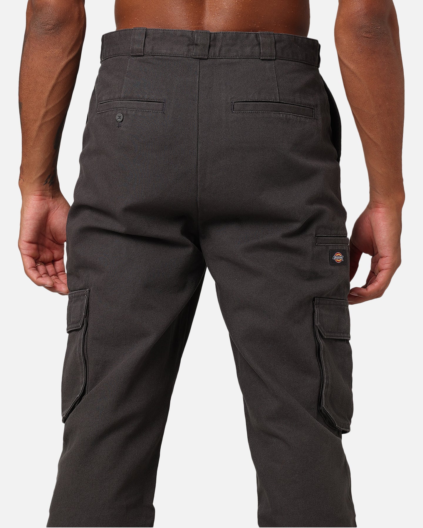 Dickies 85-283 Cargo Canvas Pants Washed Graphite - Image 8