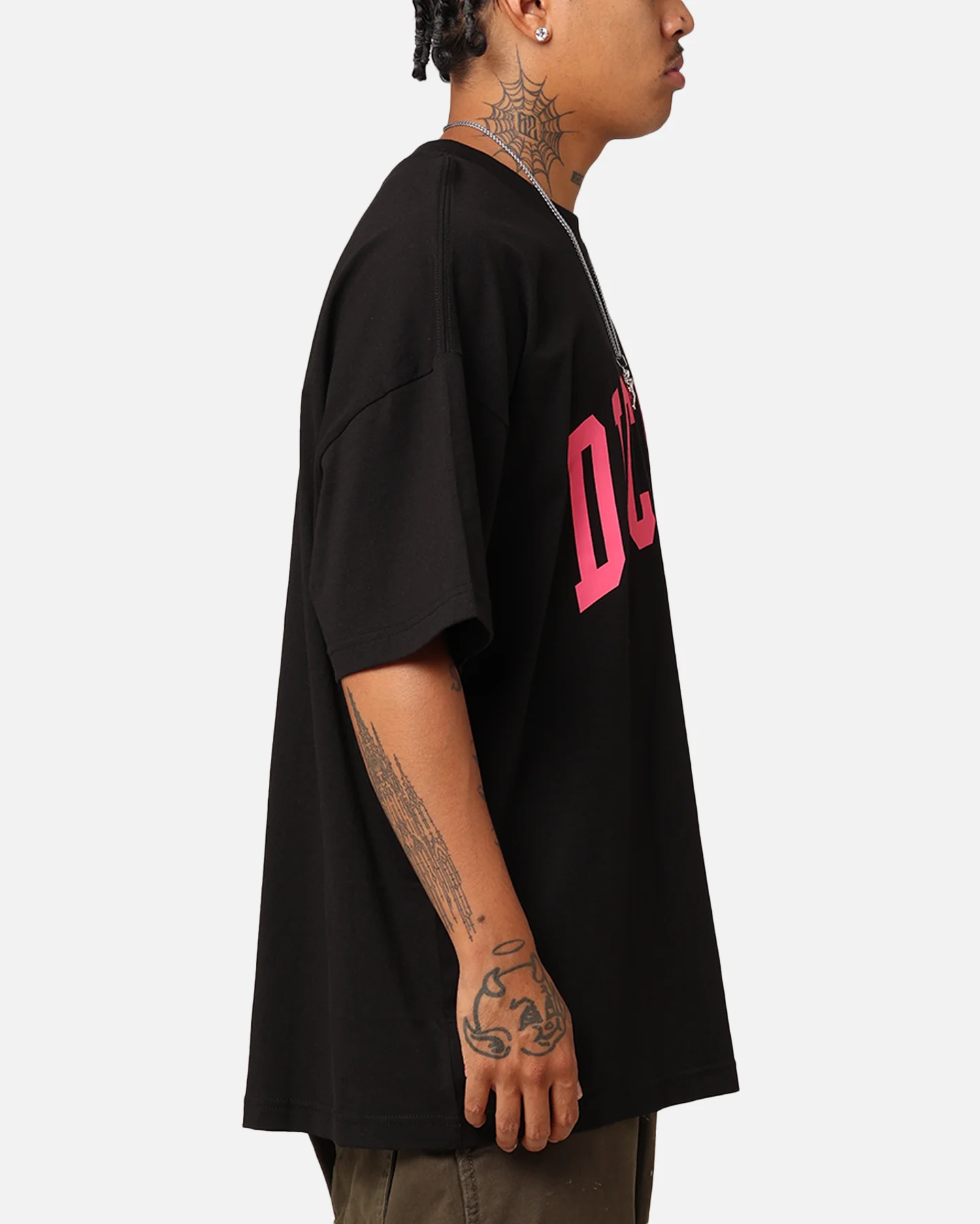 Dickies Arch 330 T-Shirt Black/Pink - Image 4