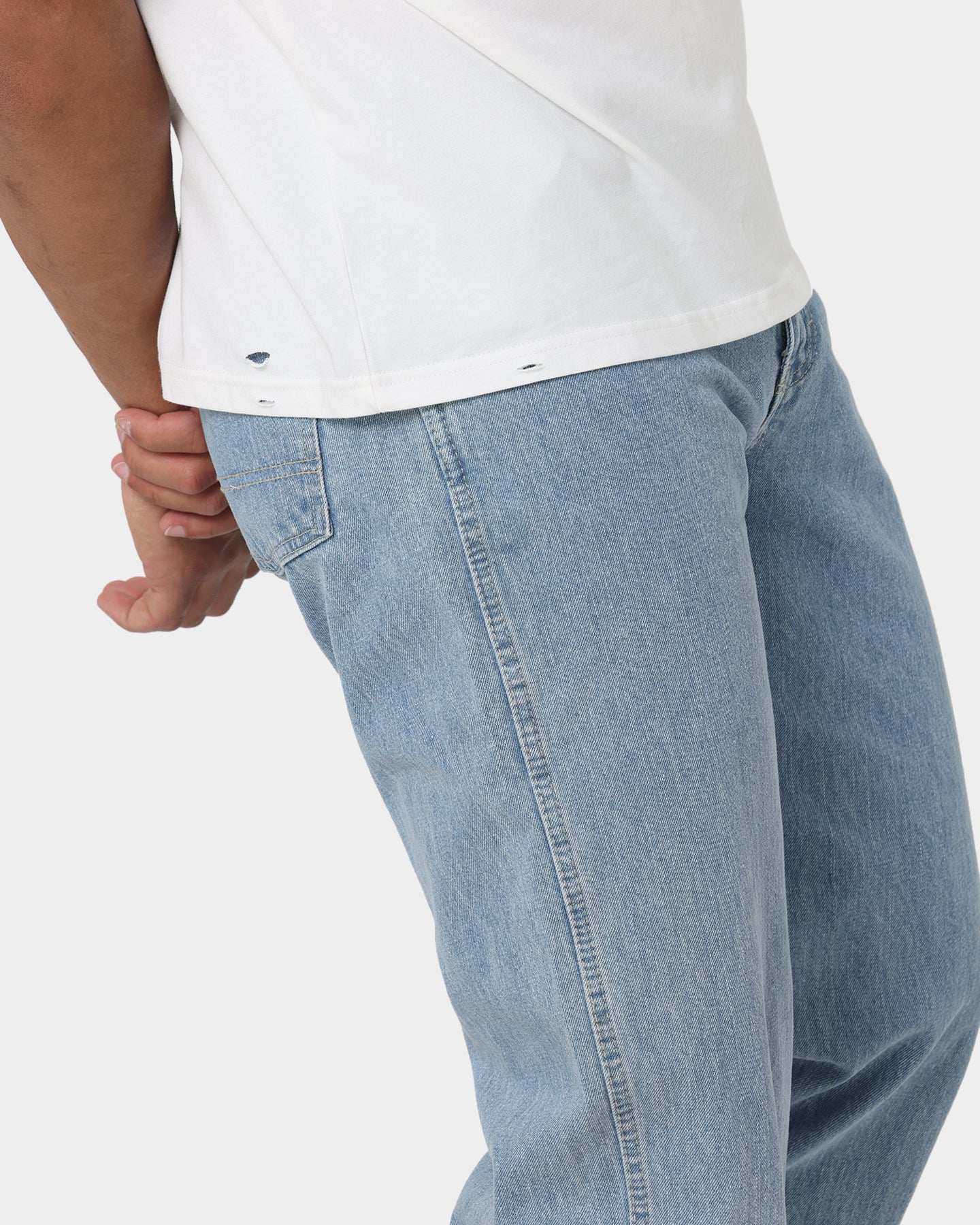 Dickies Relaxed Straight Fit Jeans Light Indigo - Image 3