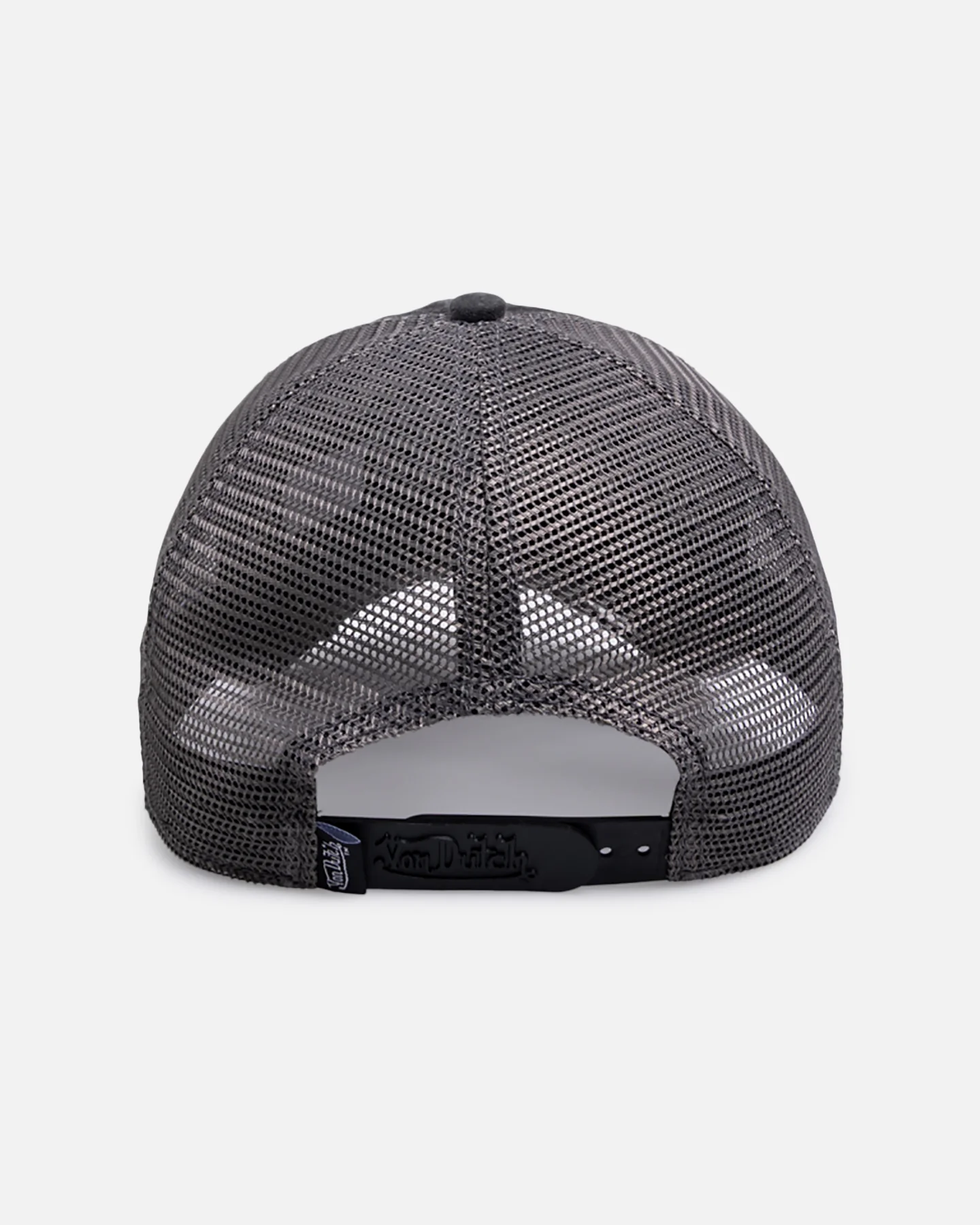 Von Dutch Distressed Old Originals Trucker Snapback Black/Grey - Image 2