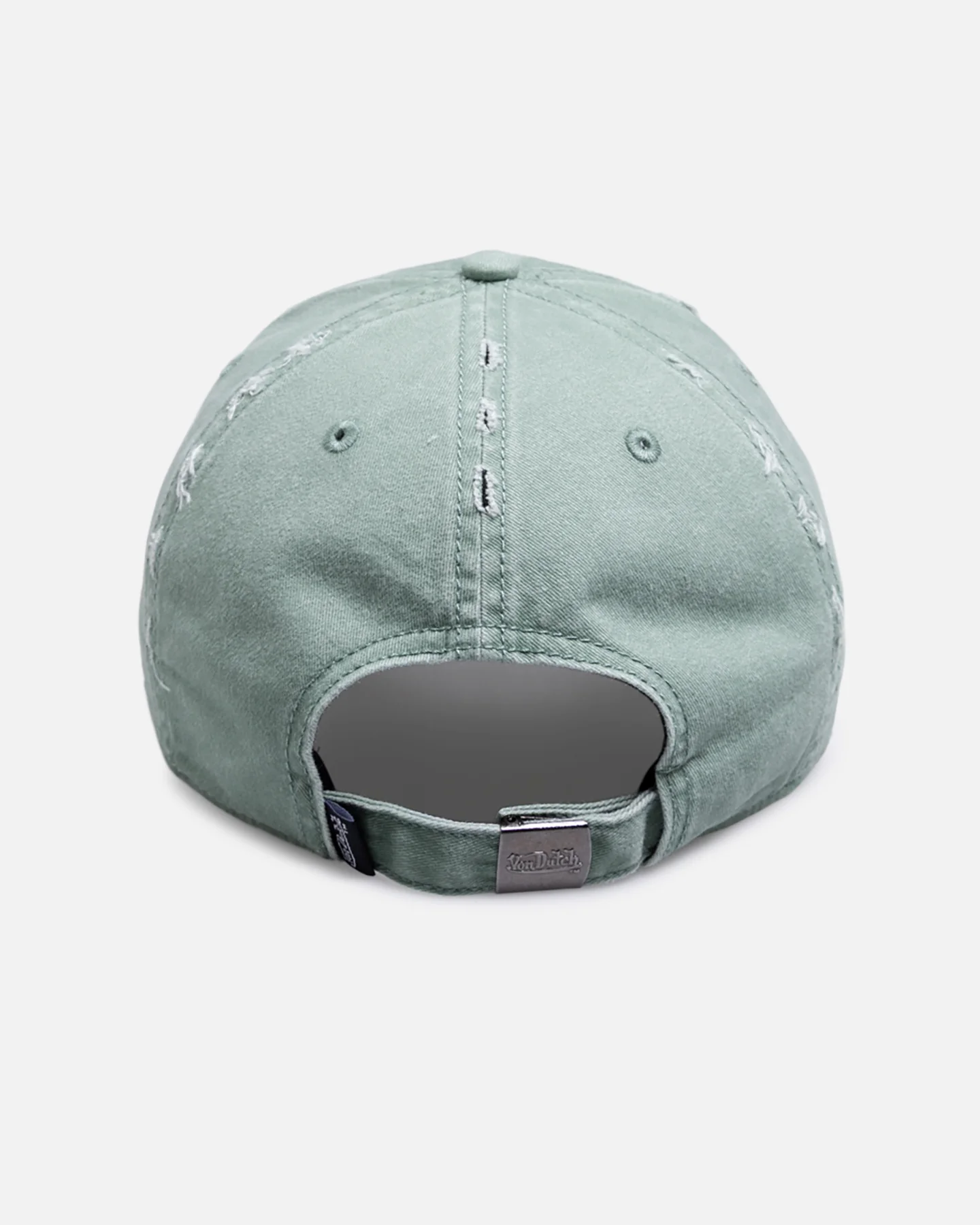 Von Dutch Distressed Zigzag Strapback Sage - Image 2