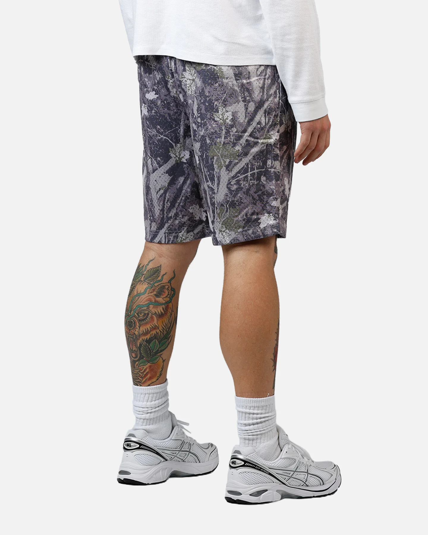 New Era Los Angeles Dodgers Camo Shorts Camo - Image 4