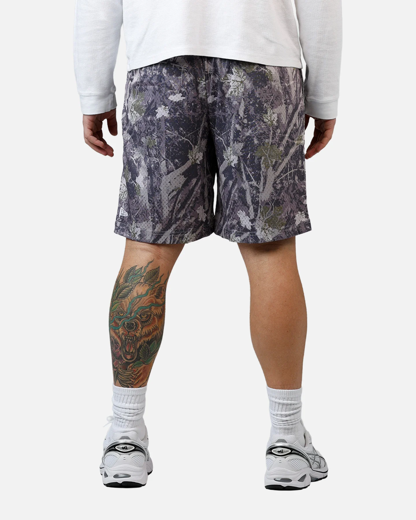 New Era Los Angeles Dodgers Camo Shorts Camo - Image 5