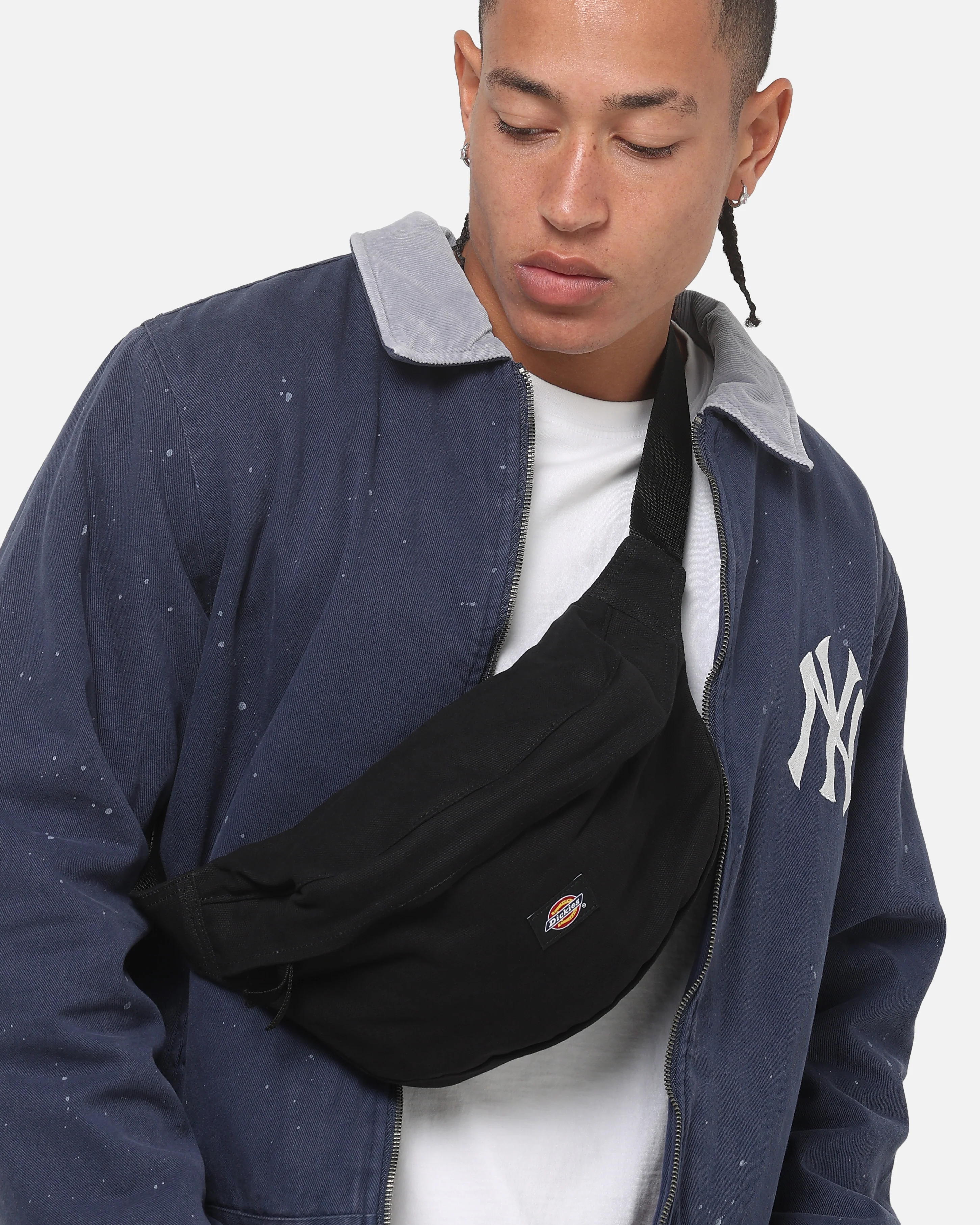 Dickies Duck Canvas Waistbag Black - Image 2