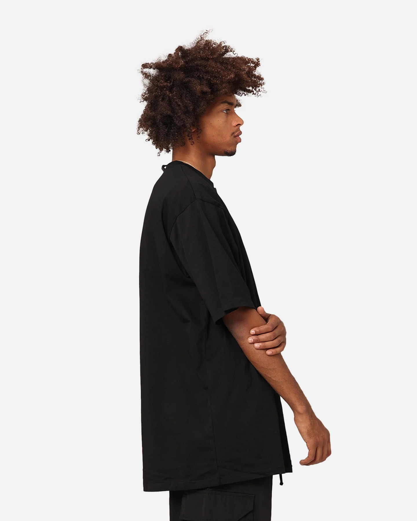 Dxxmlife L-0 A Baggy Blank T-Shirt Black - Image 5