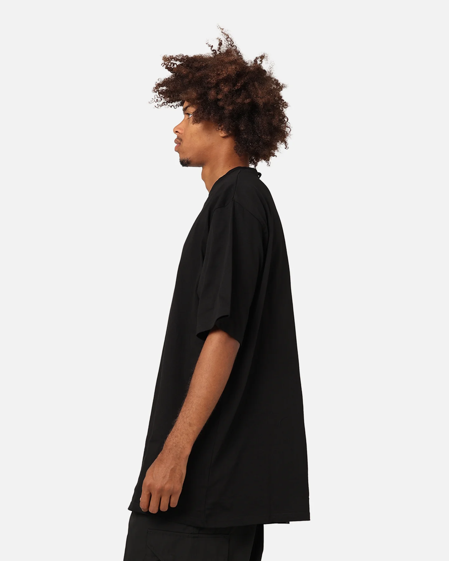 Dxxmlife L-0 A Baggy Blank T-Shirt Black - Image 6