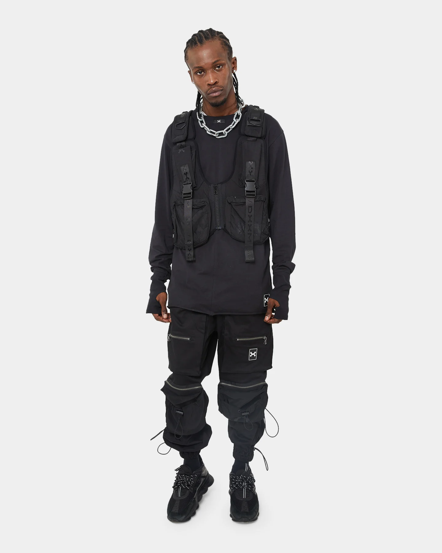 DXXMLIFE L-3 A Chain$aw Utility Vest Black - Image 10