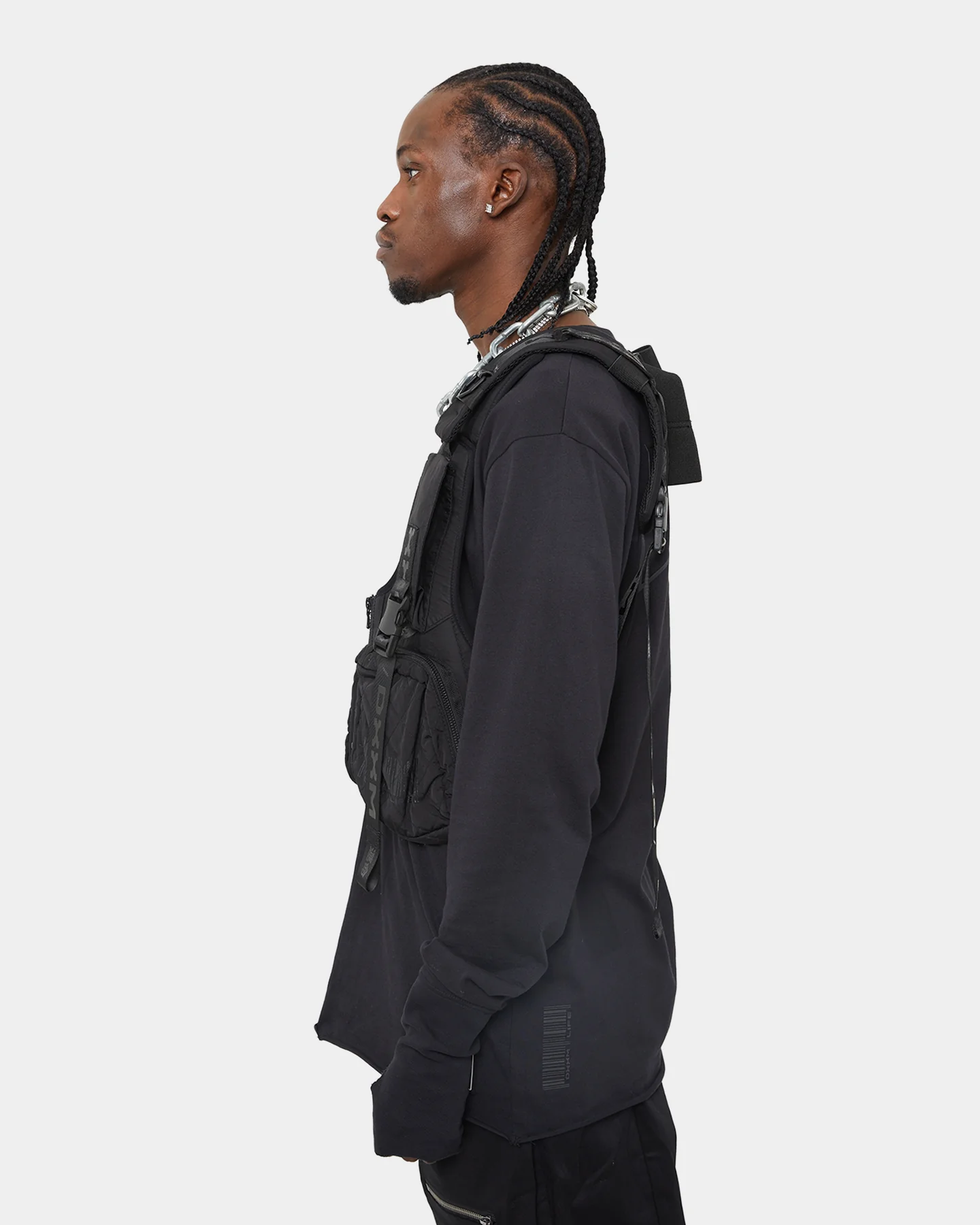 DXXMLIFE L-3 A Chain$aw Utility Vest Black - Image 4