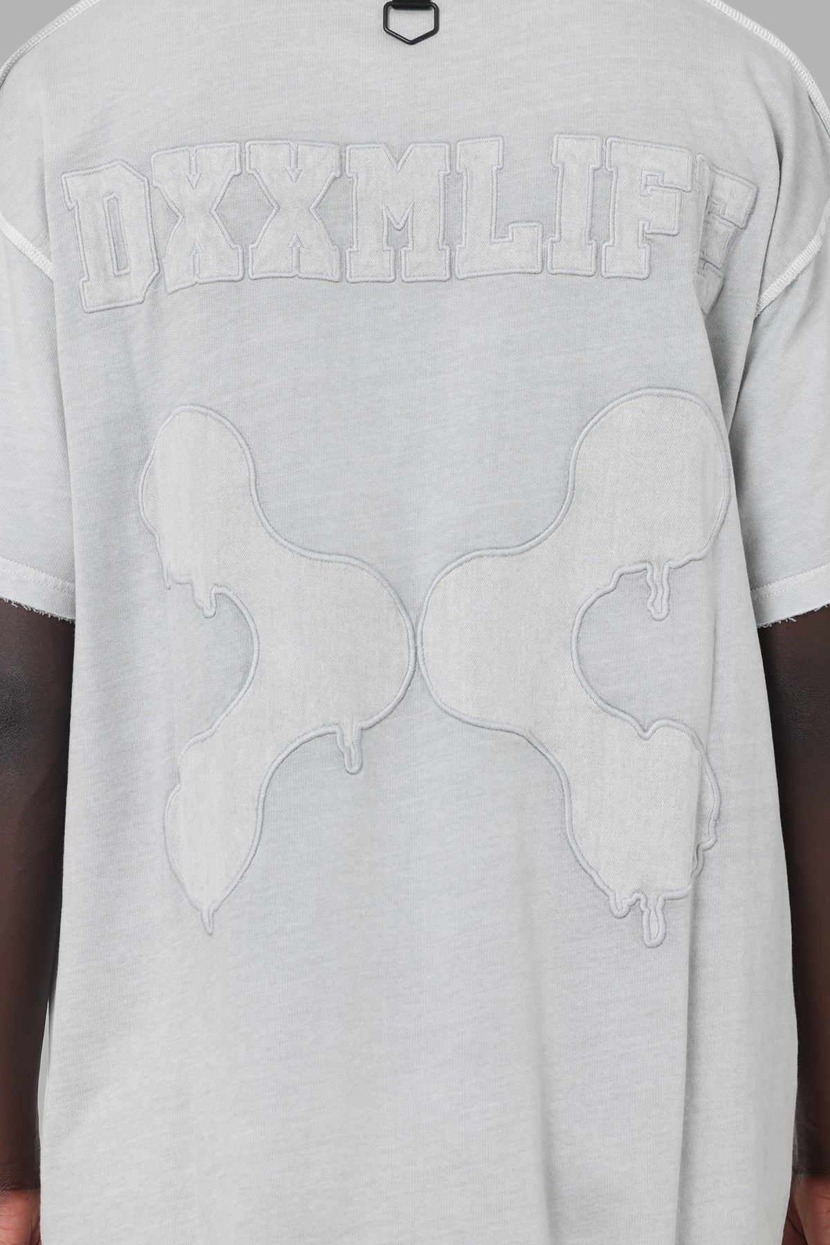 DXXMLife L-5 Txnal Oversized T-Shirt Grey/Grey - Image 5