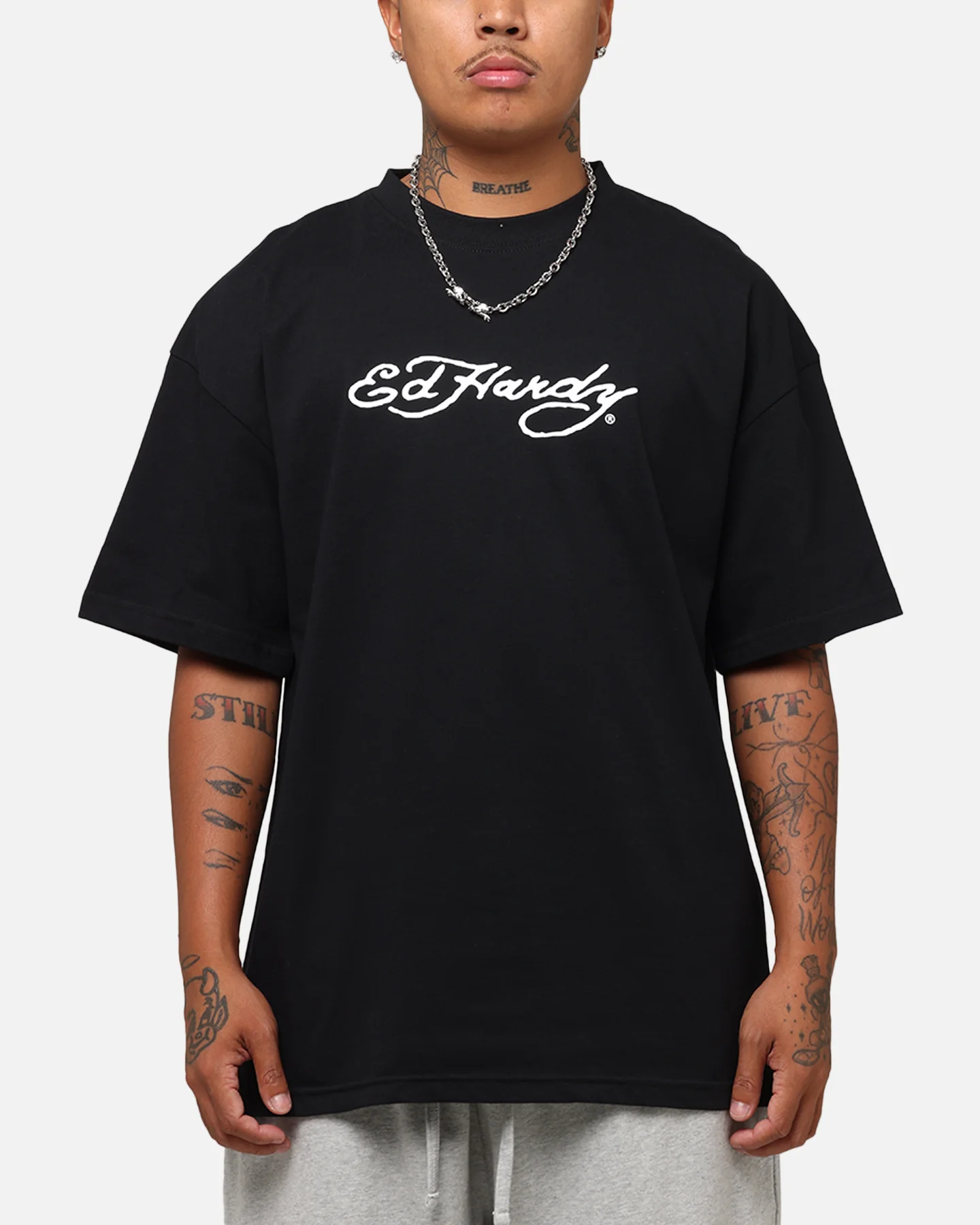 Ed Hardy Bulldog T-Shirt Black - Image 2