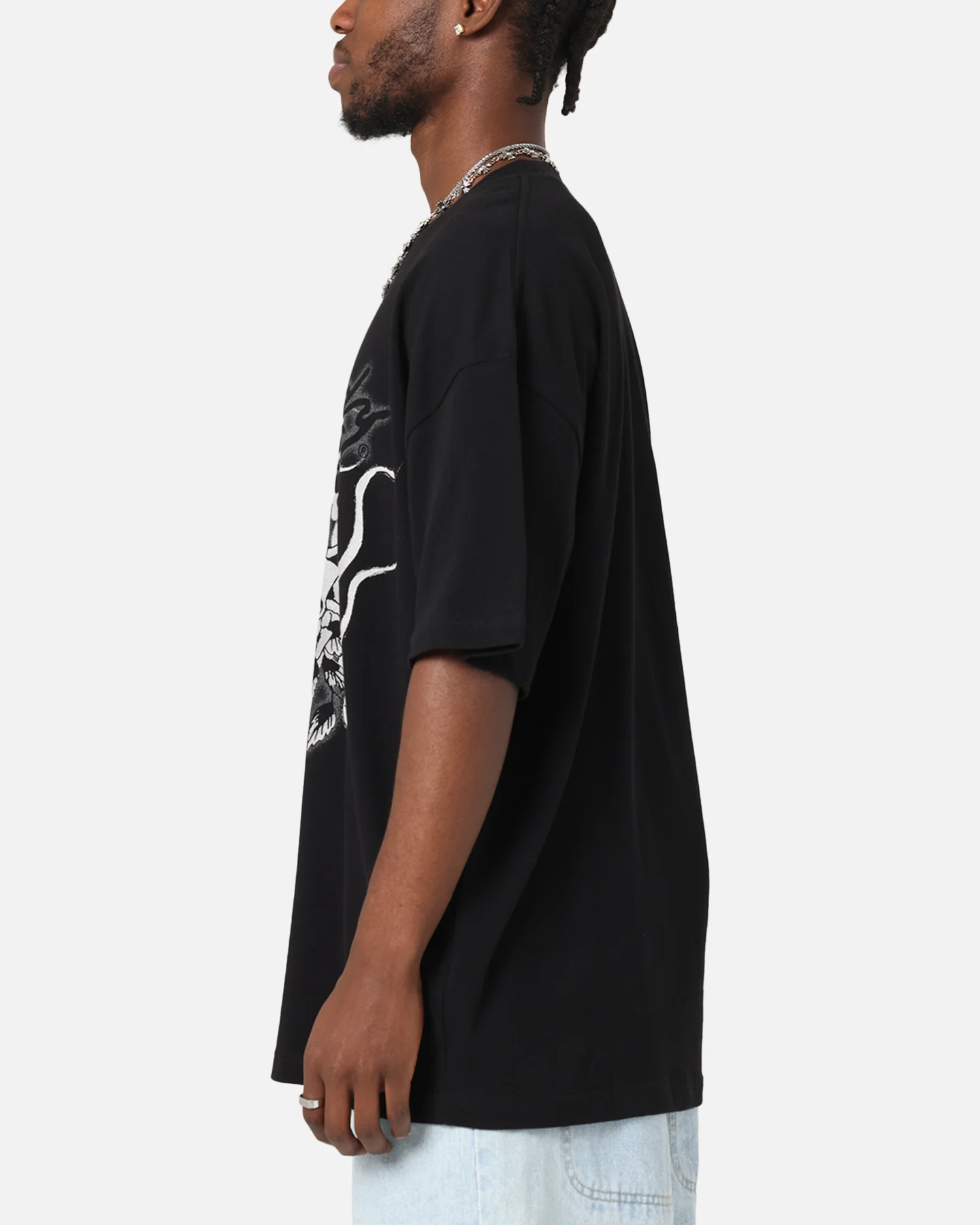 Ed Hardy Cross My Heart T-Shirt Black - Image 5