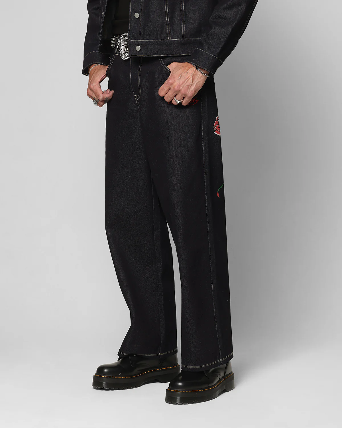 Ed Hardy Denim Jeans Raw Indigo - Image 5