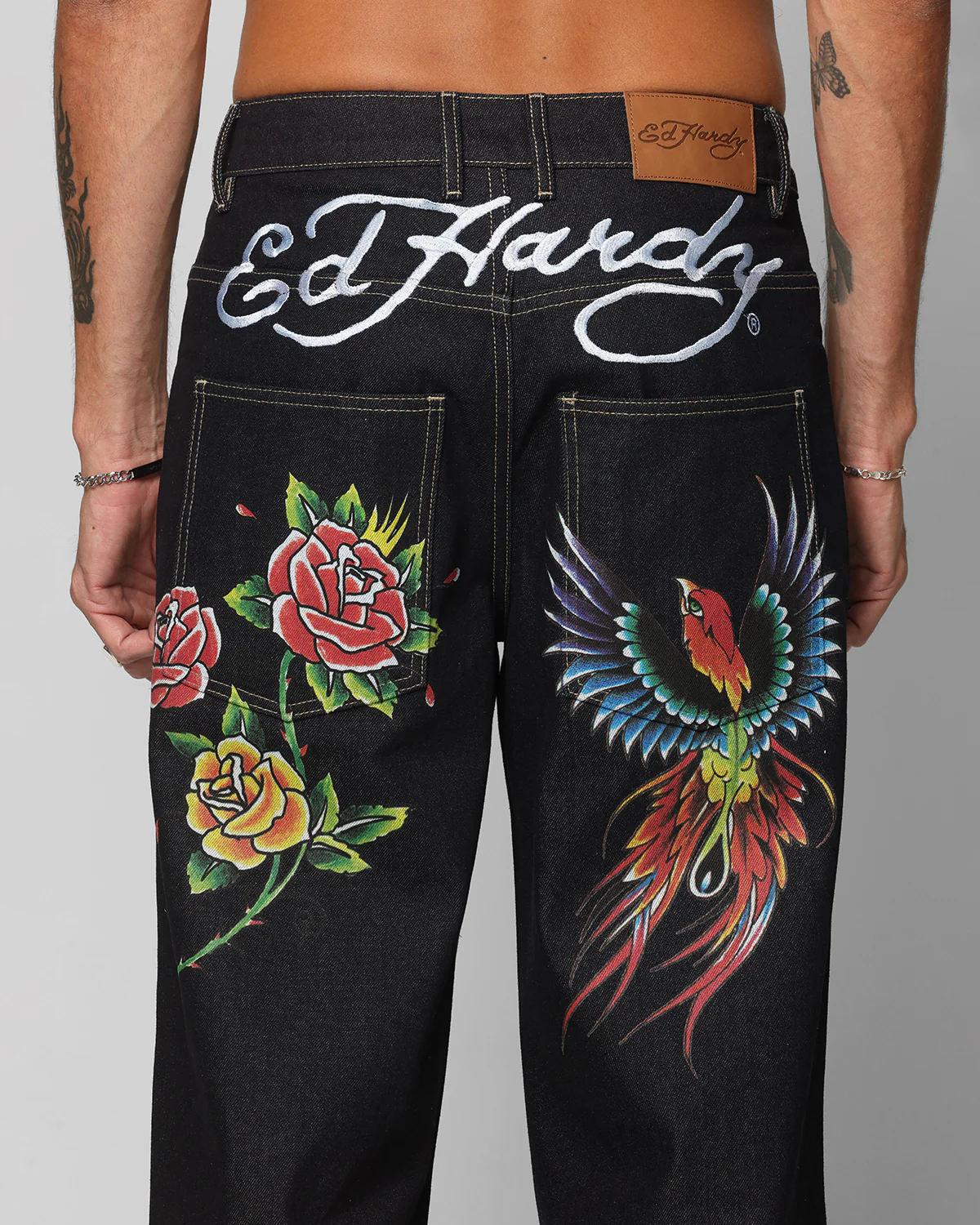 Ed Hardy Denim Jeans Raw Indigo - Image 7