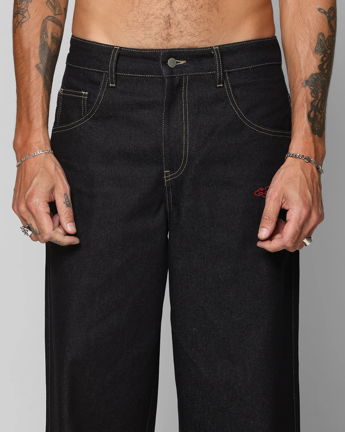 Ed Hardy Denim Jeans Raw Indigo - Image 8
