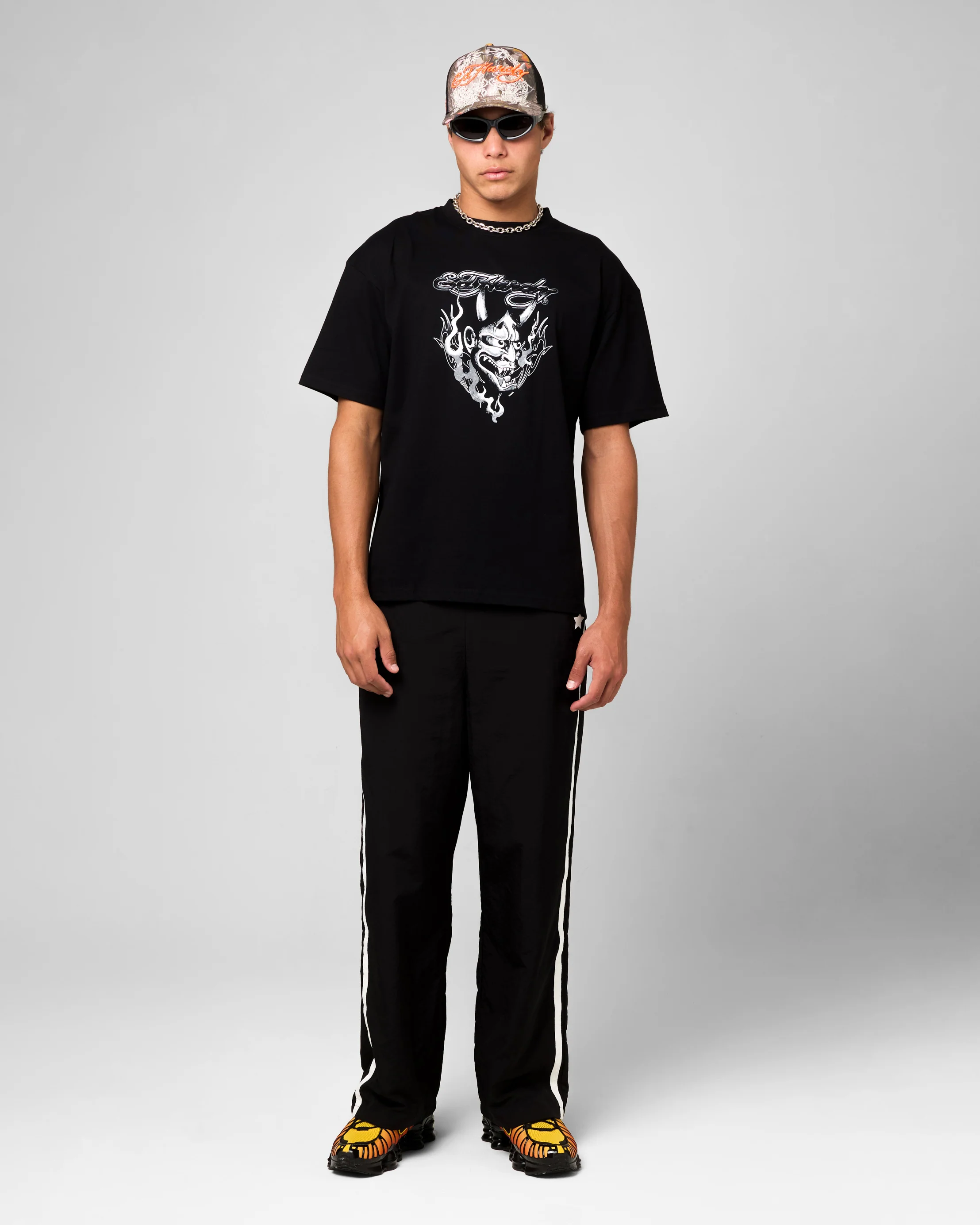 Ed Hardy Double Horns T-Shirt Black - Image 4