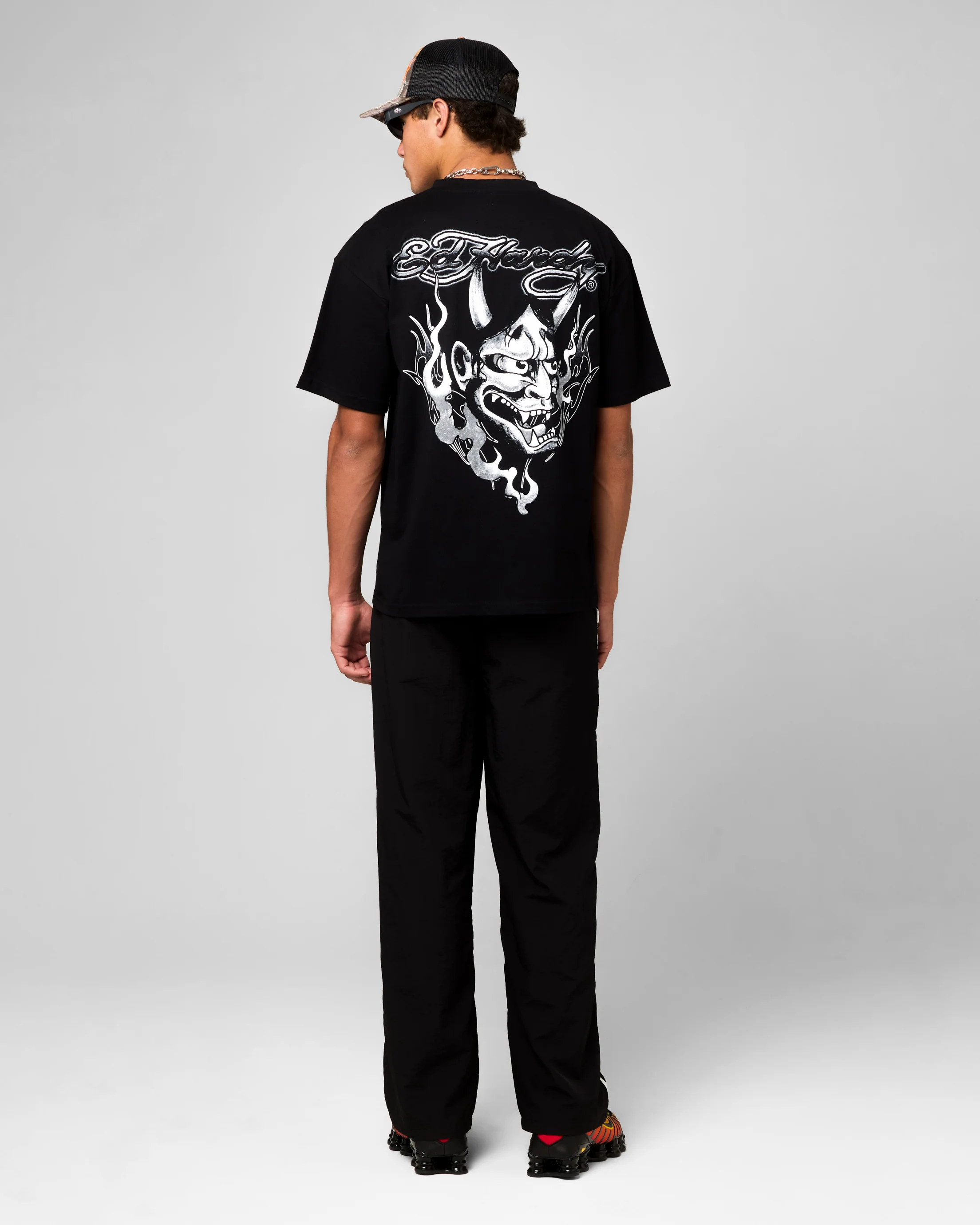 Ed Hardy Double Horns T-Shirt Black - Image 5