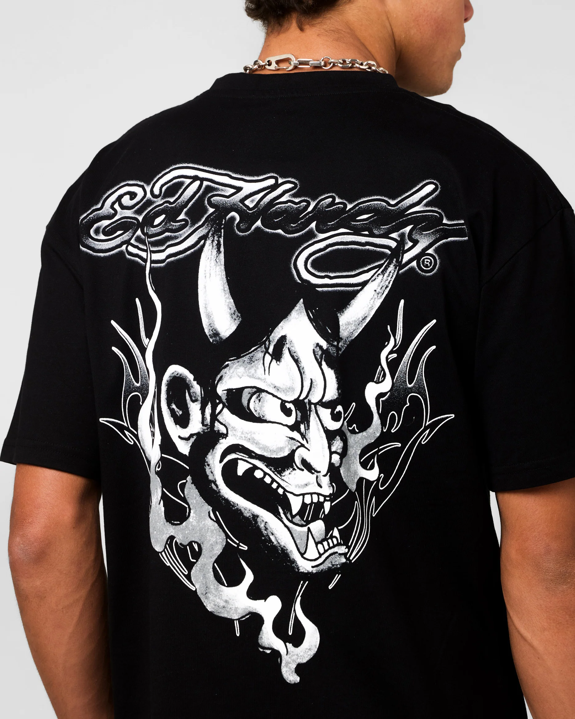 Ed Hardy Double Horns T-Shirt Black - Image 9