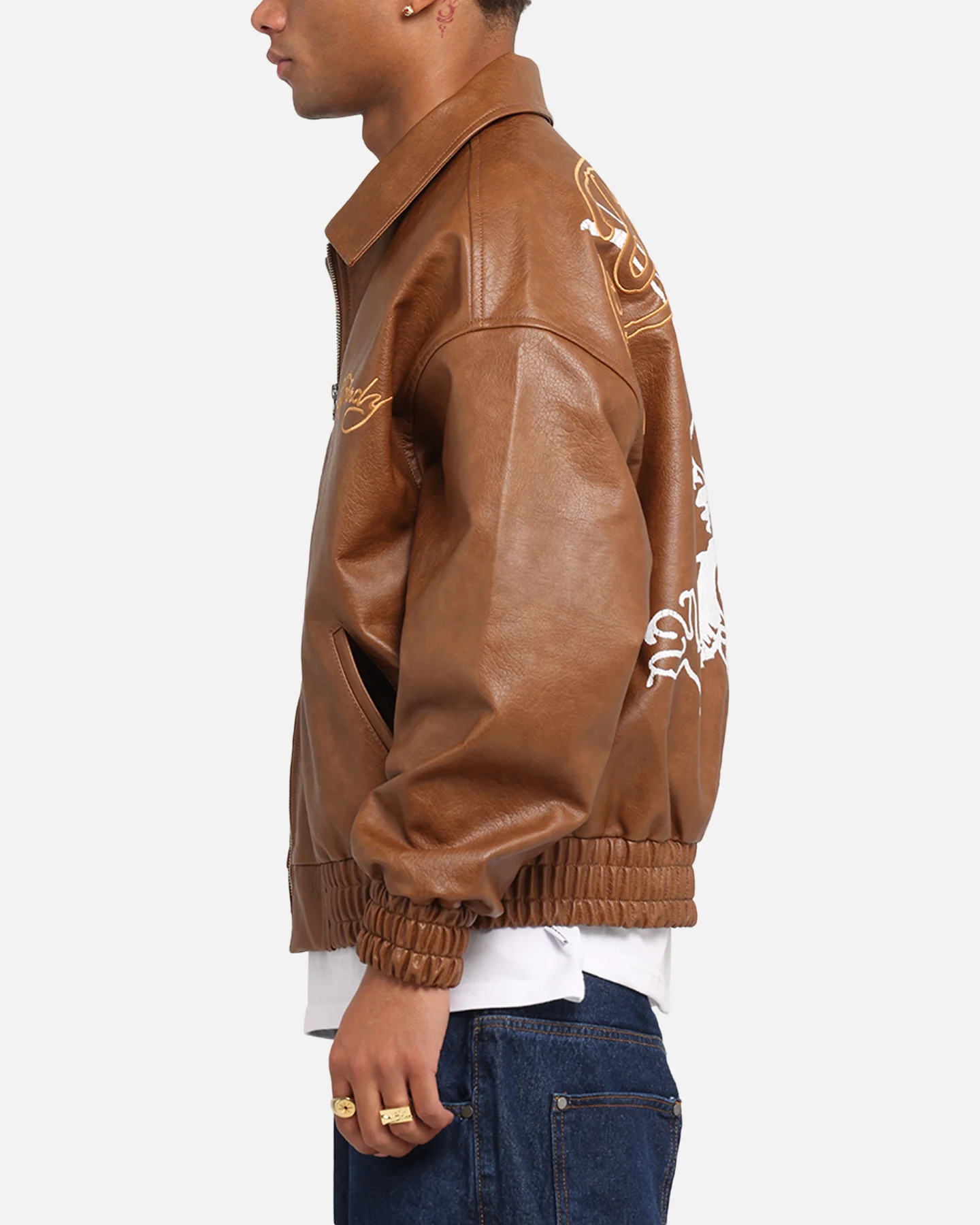 Ed Hardy Eagle Jacket Brown - Image 6