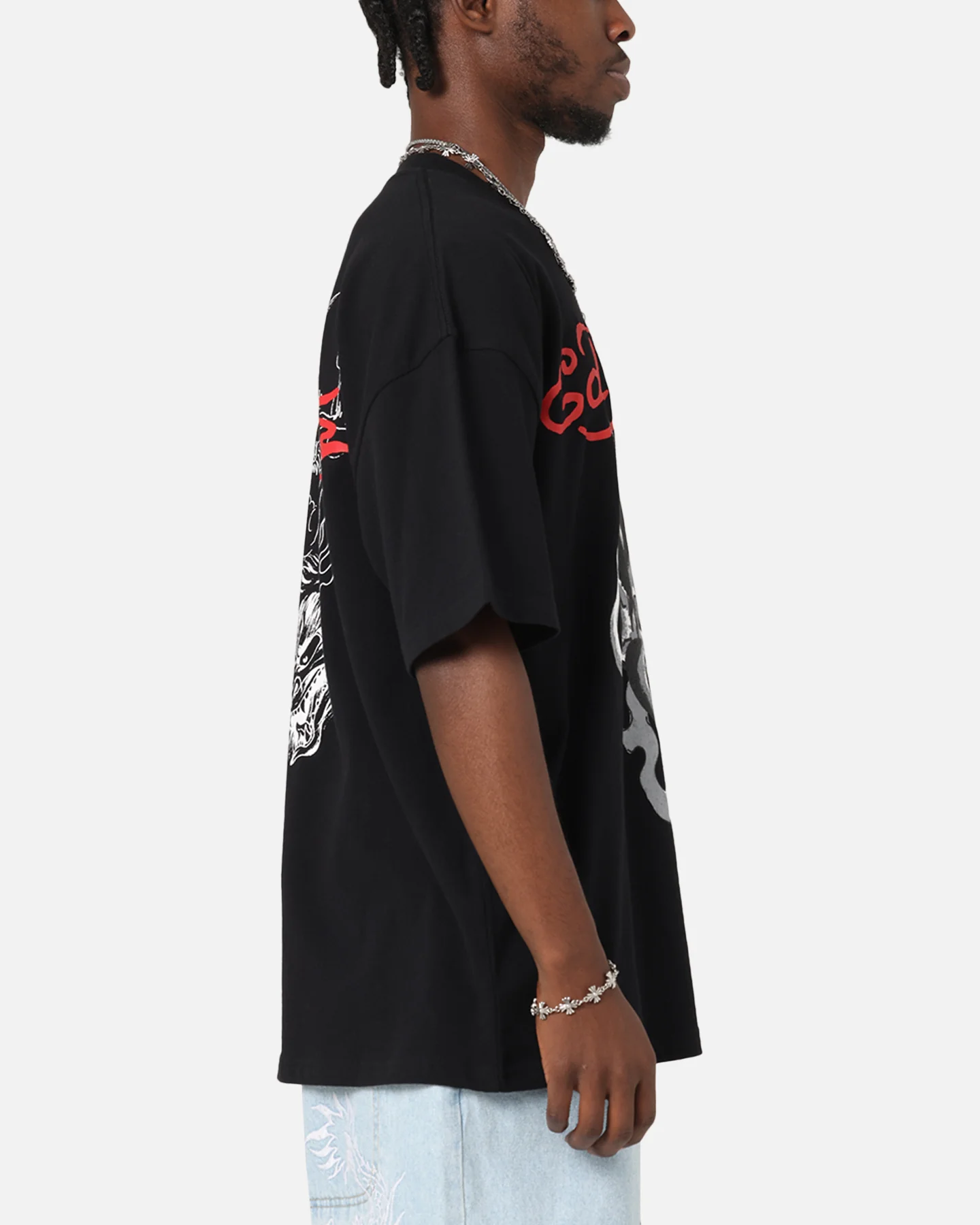 Ed Hardy Flash Demon T-Shirt Black - Image 5
