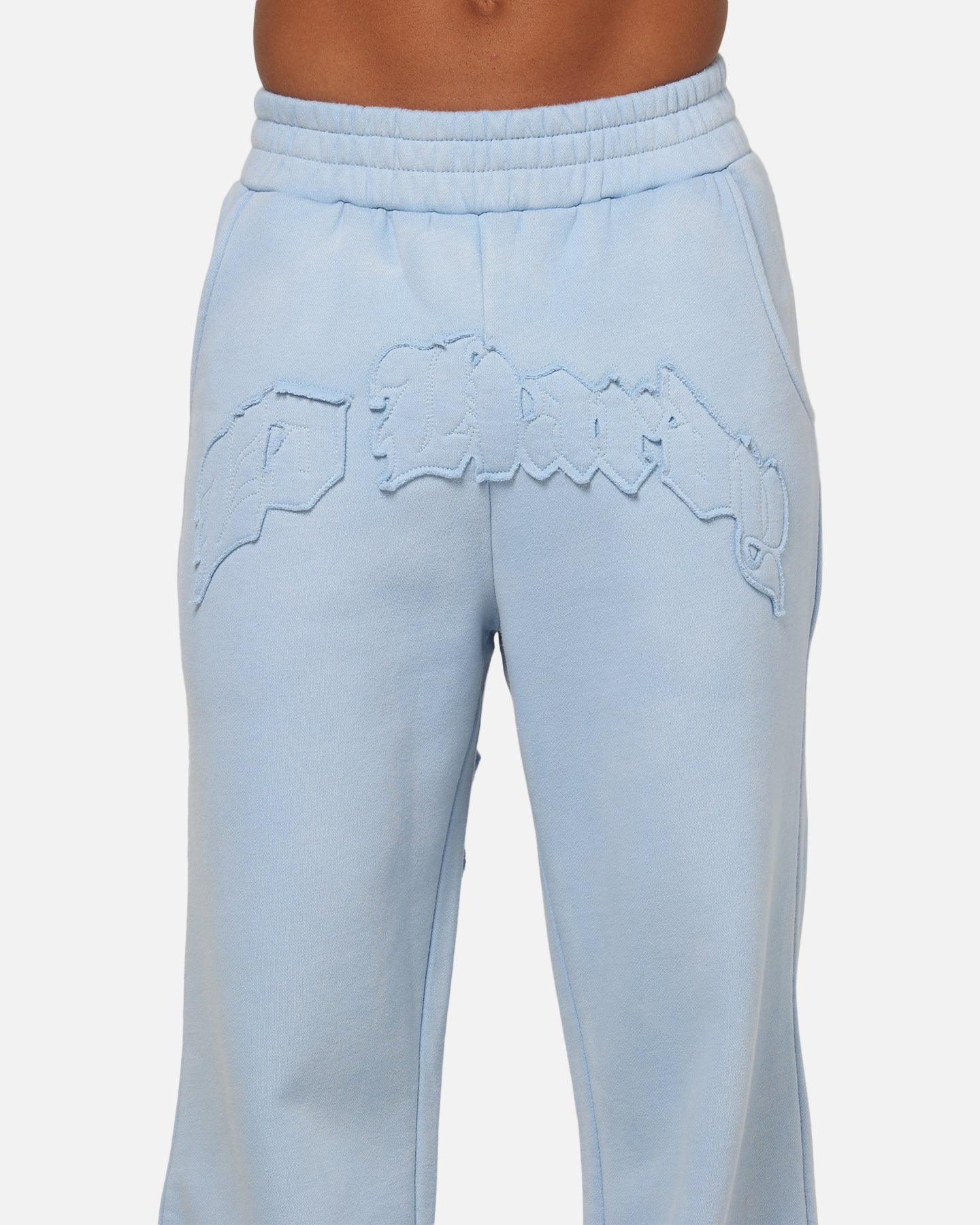 Ed Hardy Fray Track Pants Blue - Image 7