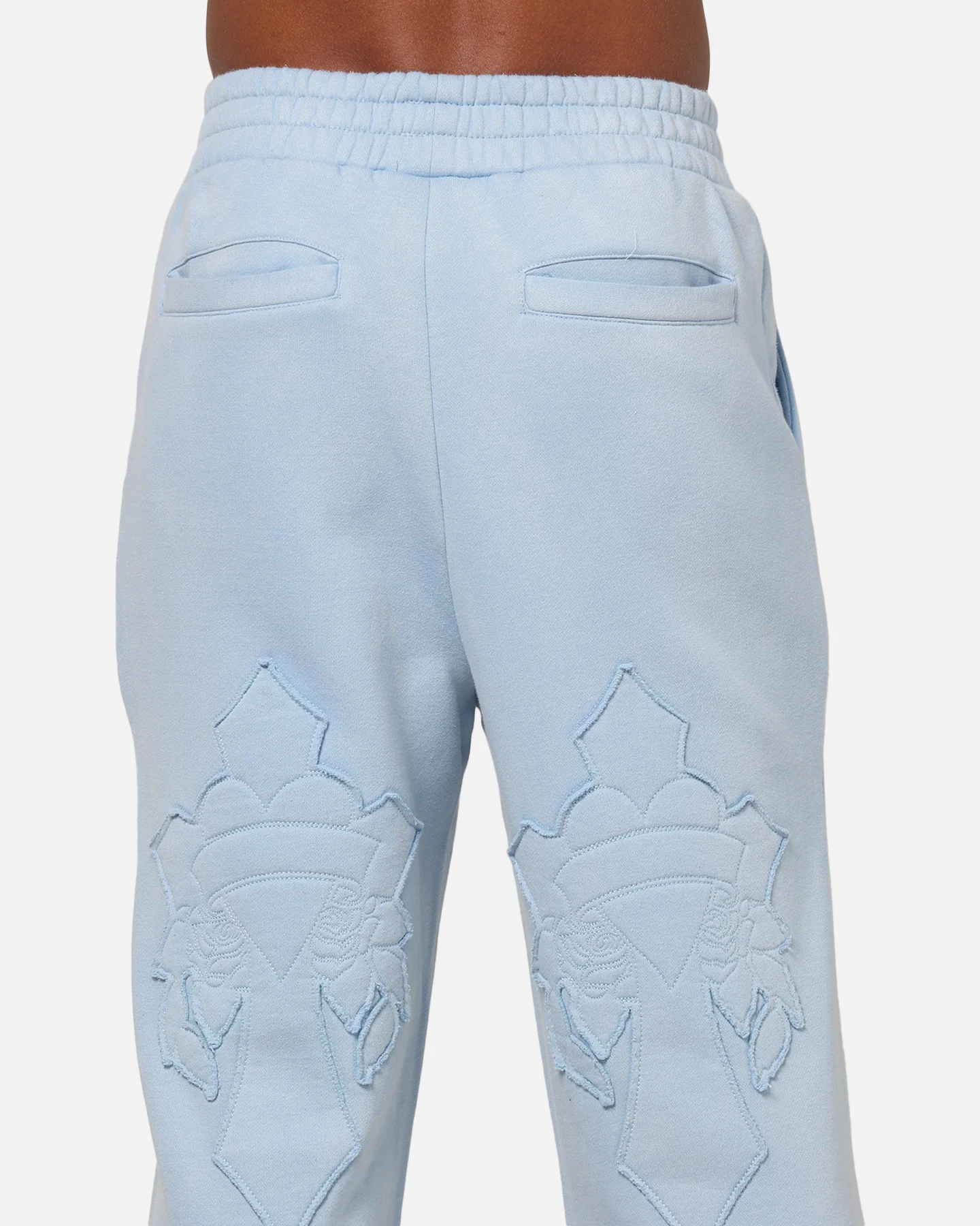 Ed Hardy Fray Track Pants Blue - Image 8