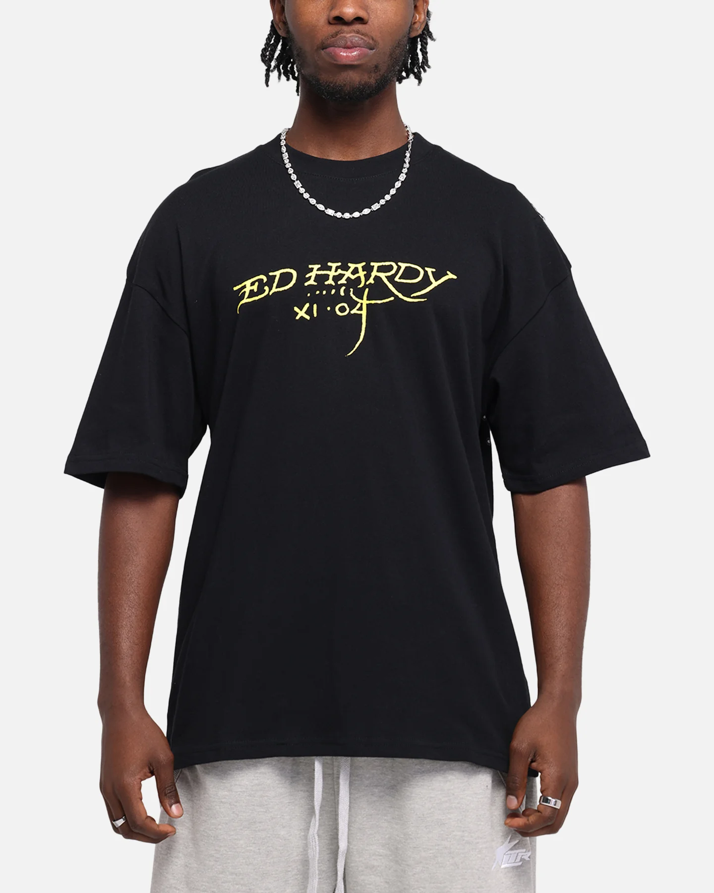 Ed Hardy Mermaid T-Shirt Black - Image 2