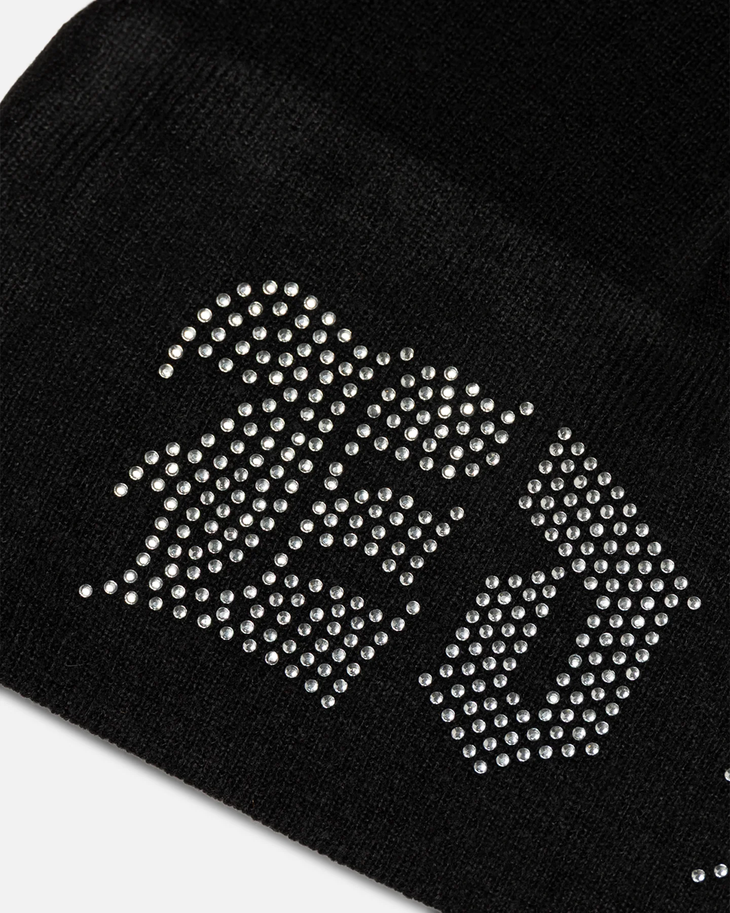 Ed Hardy Rhinestone Beanie Black - Image 3