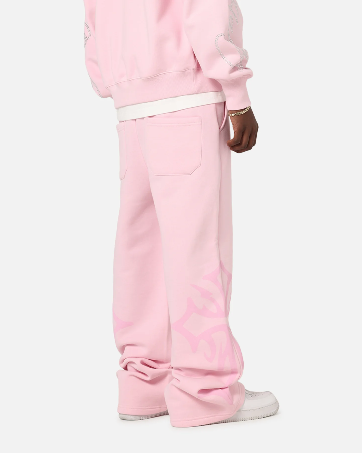Ed Hardy Trinity Sweatpants Pink - Image 5