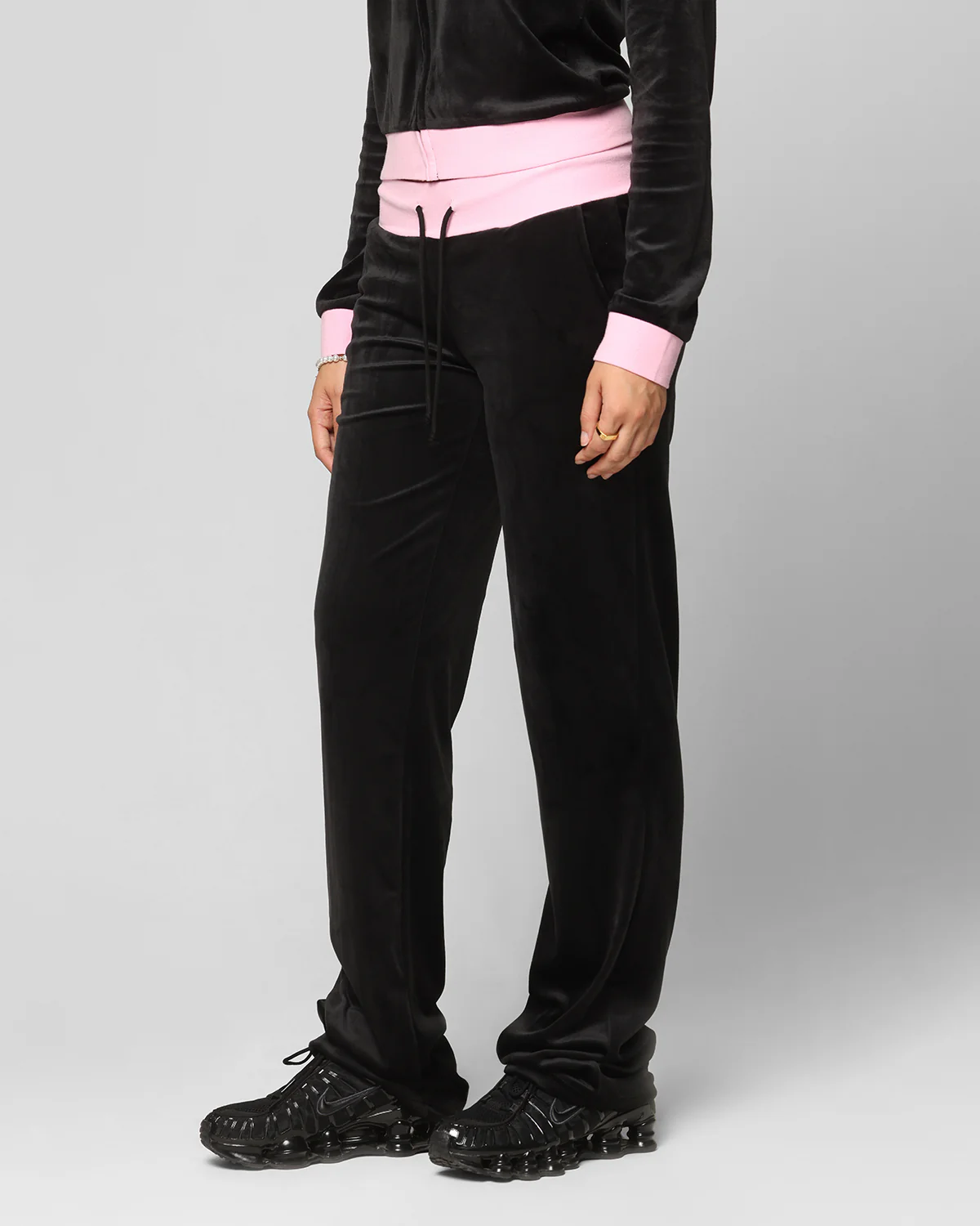 Ed Hardy Women's Ed Hardy Trackpants Black/Pink - Image 6