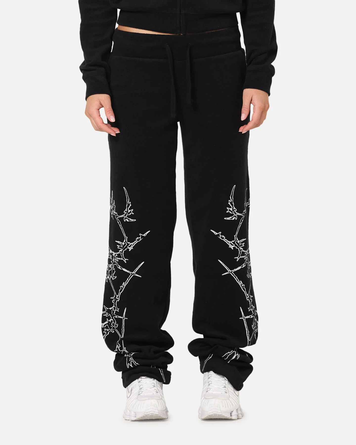 Ed Hardy Women's Raver Trackpants Black - Image 2