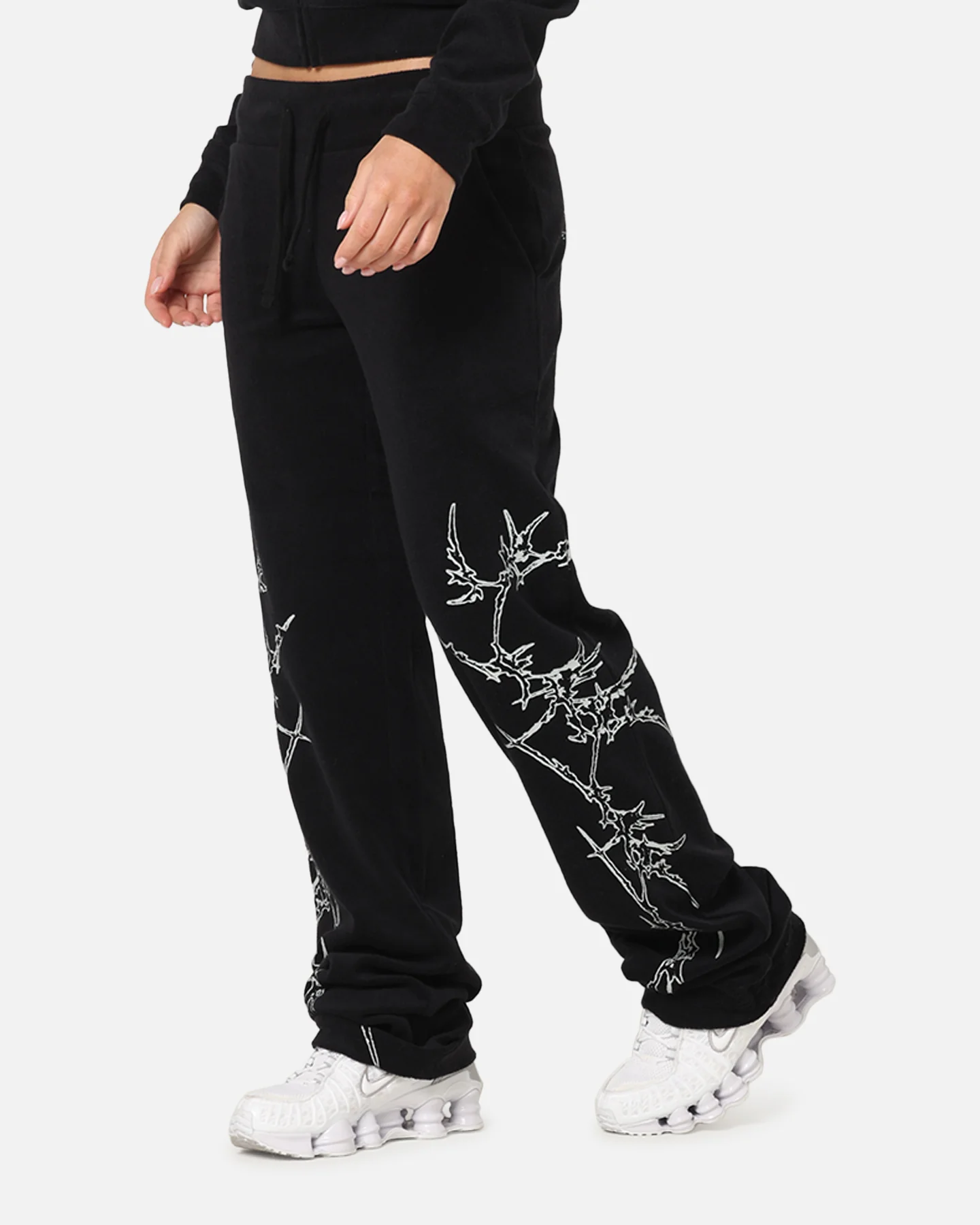 Ed Hardy Women's Raver Trackpants Black - Image 7