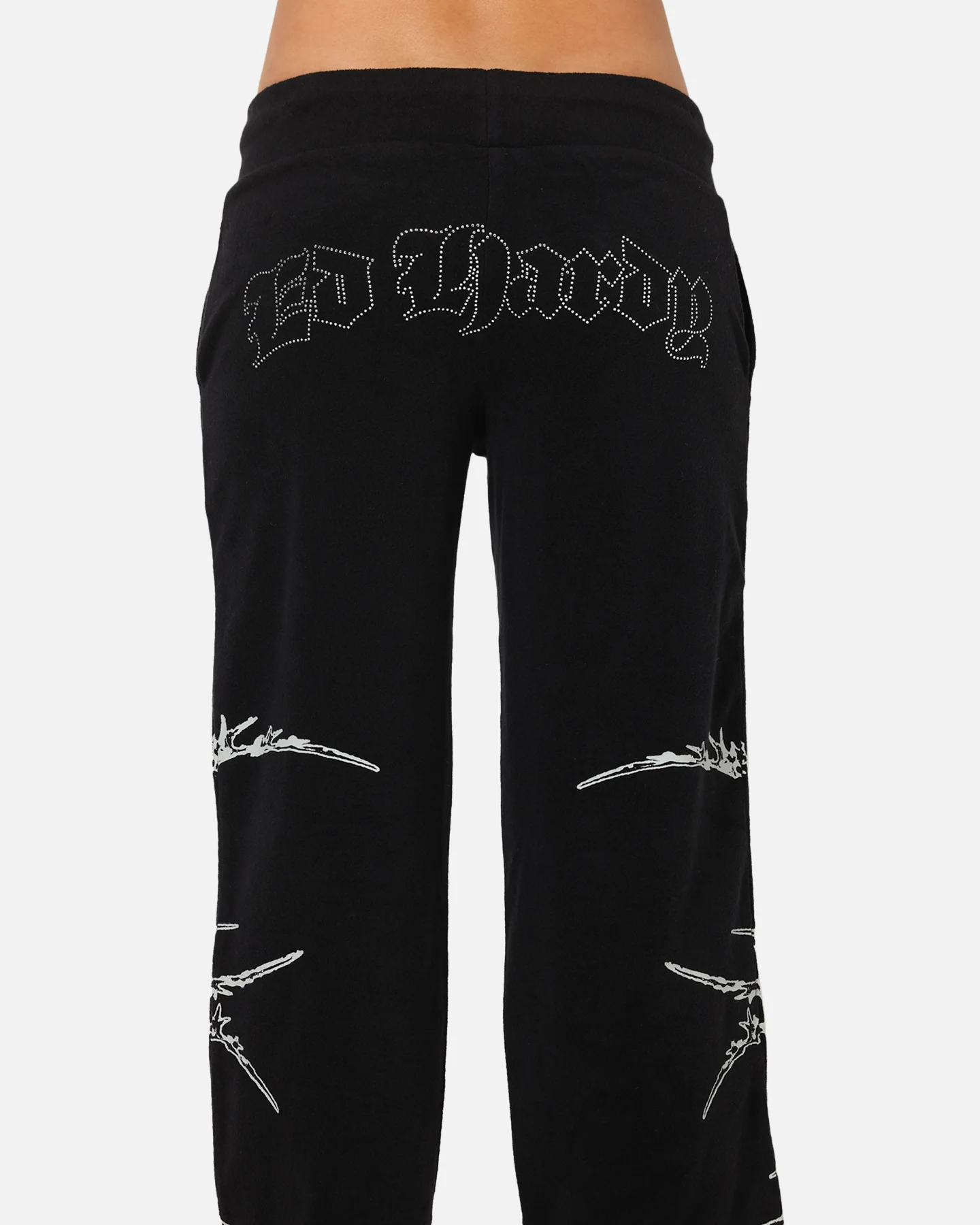 Ed Hardy Women's Raver Trackpants Black - Image 8